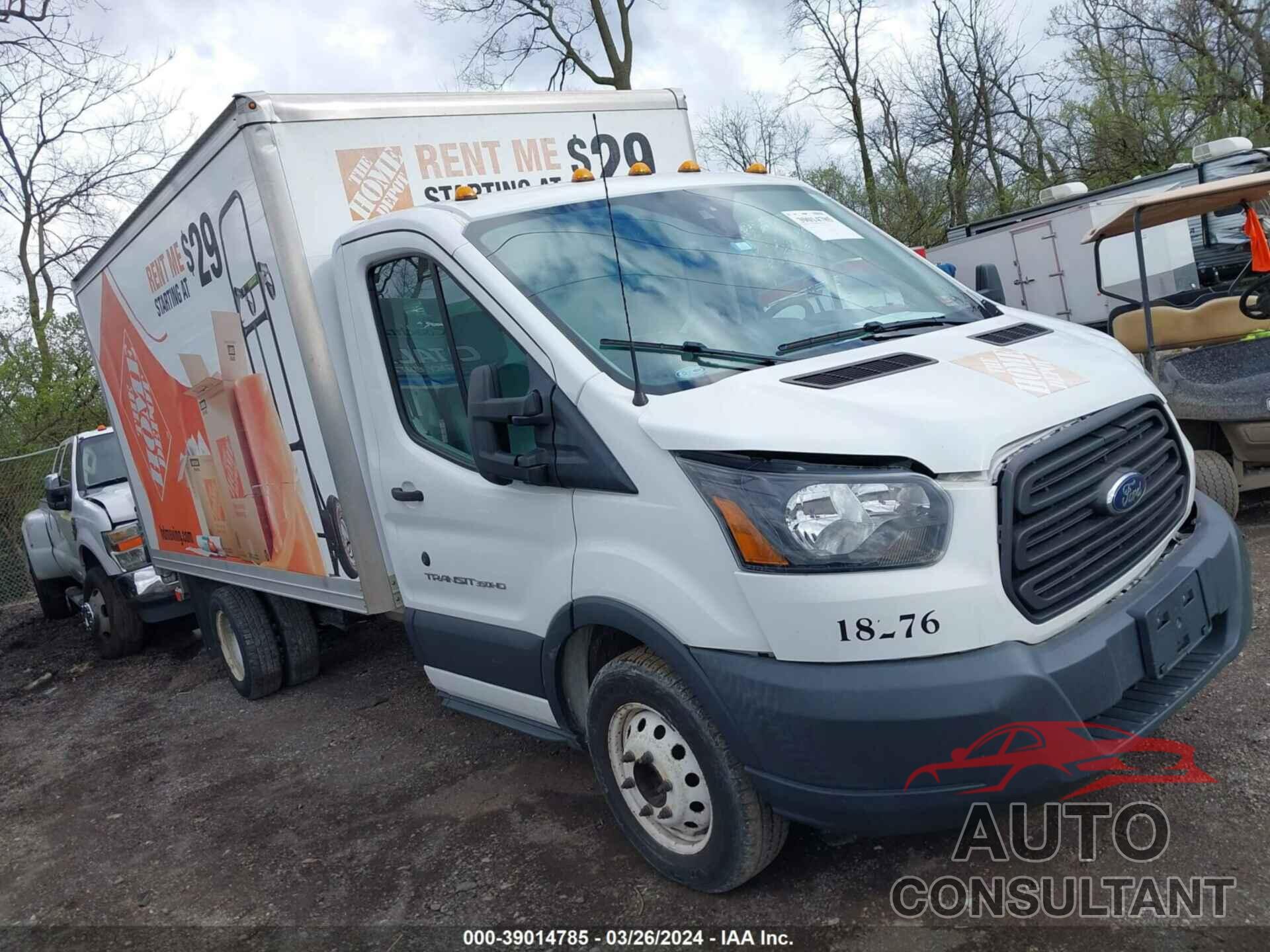 FORD TRANSIT-350 CAB 2018 - 1FDBF8ZM7JKA99669