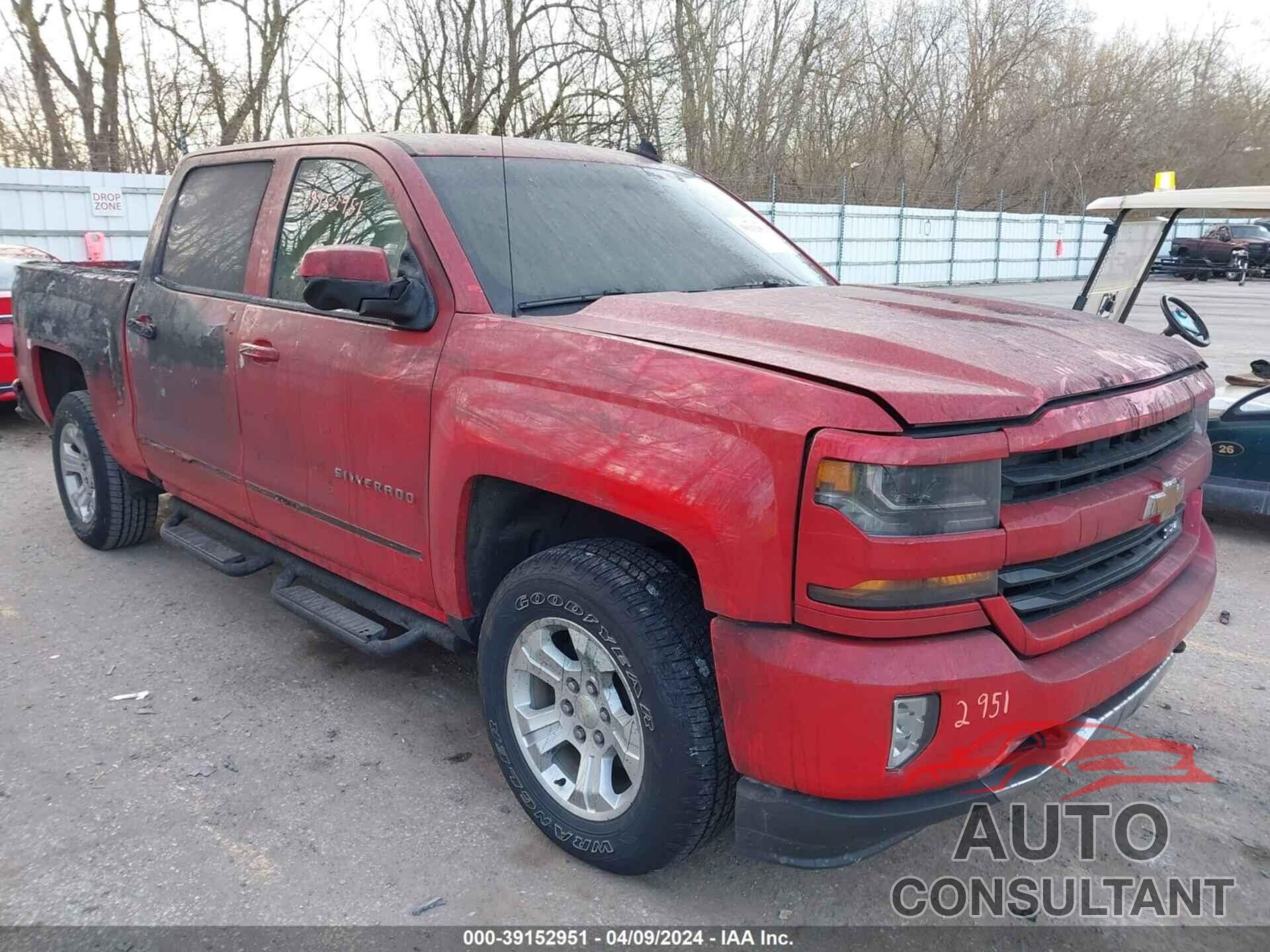 CHEVROLET SILVERADO 2018 - 3GCUKREC4JG470287