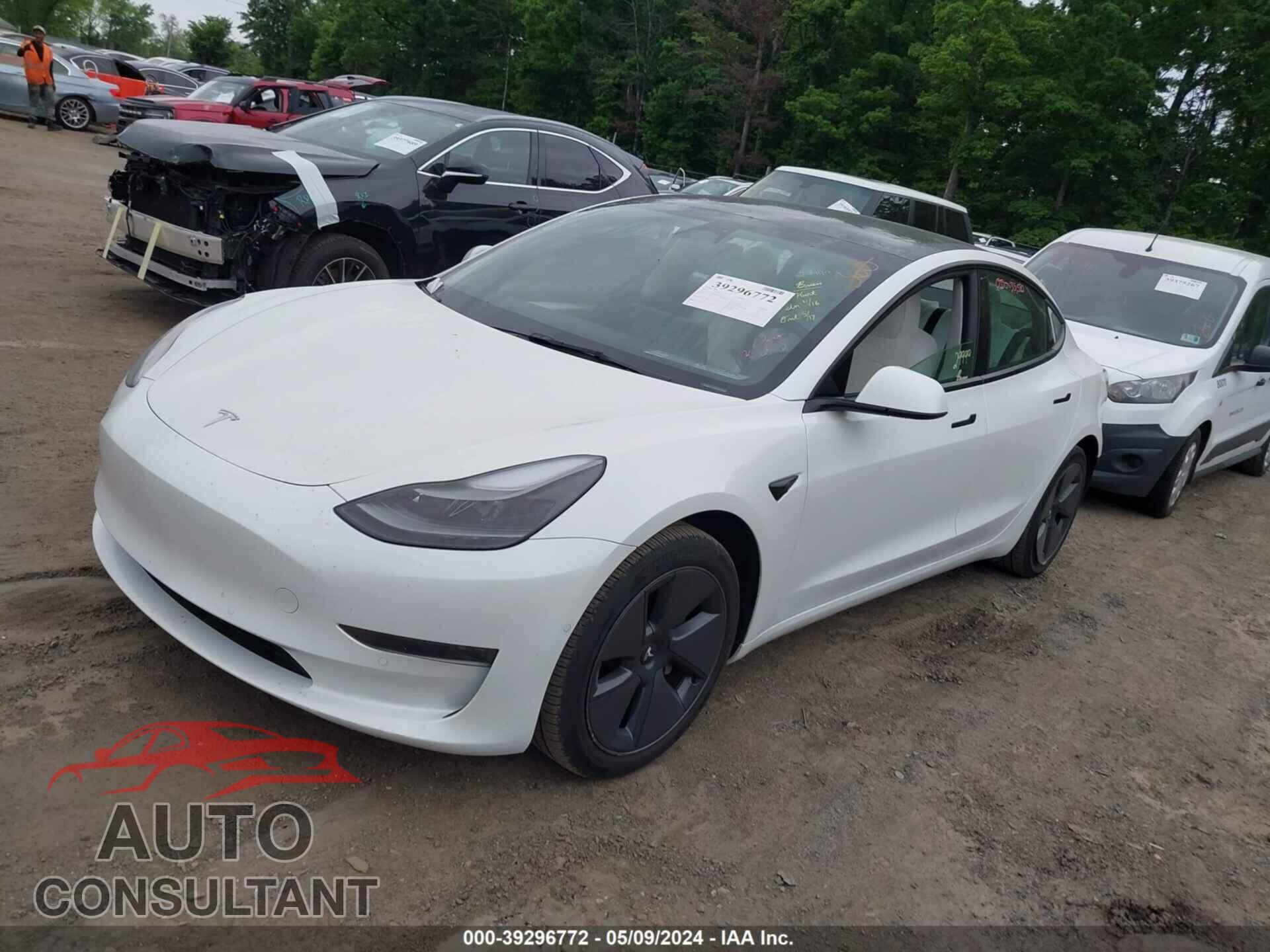 TESLA MODEL 3 2022 - 5YJ3E1EA0NF342465