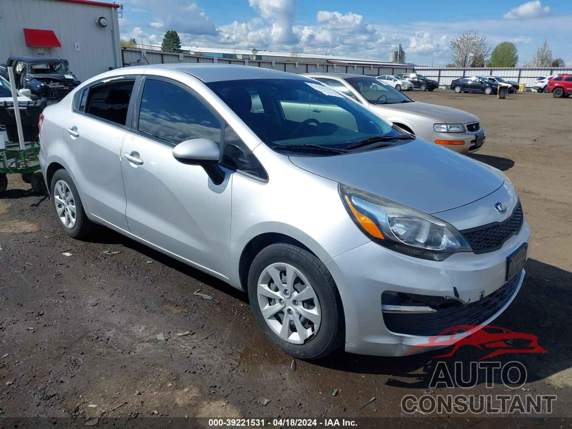 KIA RIO 2016 - KNADM4A39G6611526