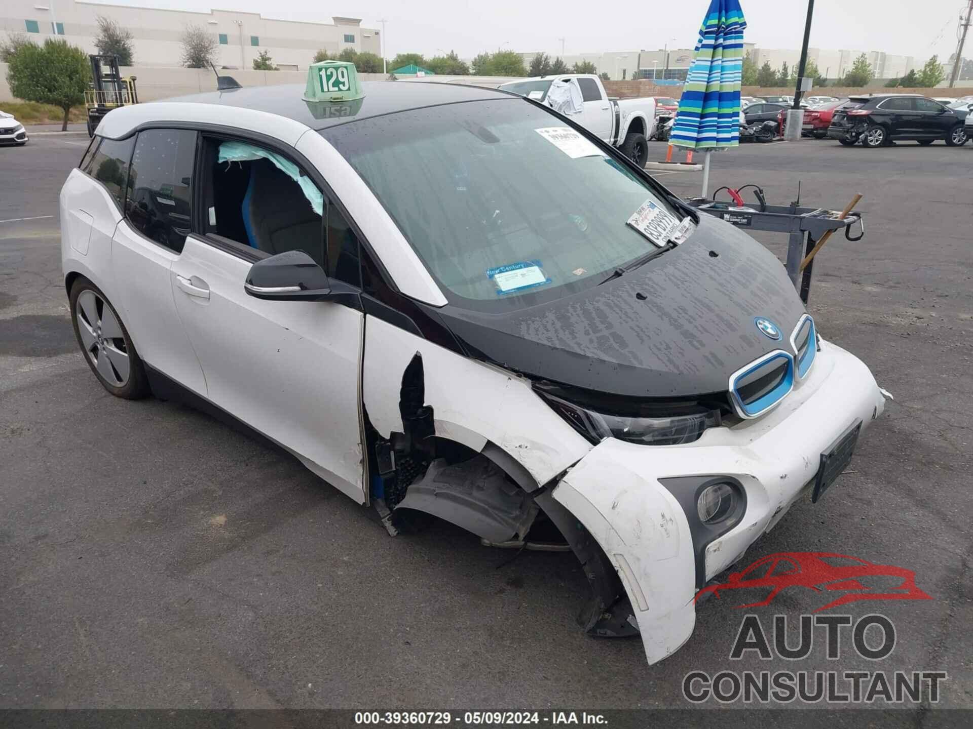 BMW I3 2017 - WBY1Z6C51HV548249