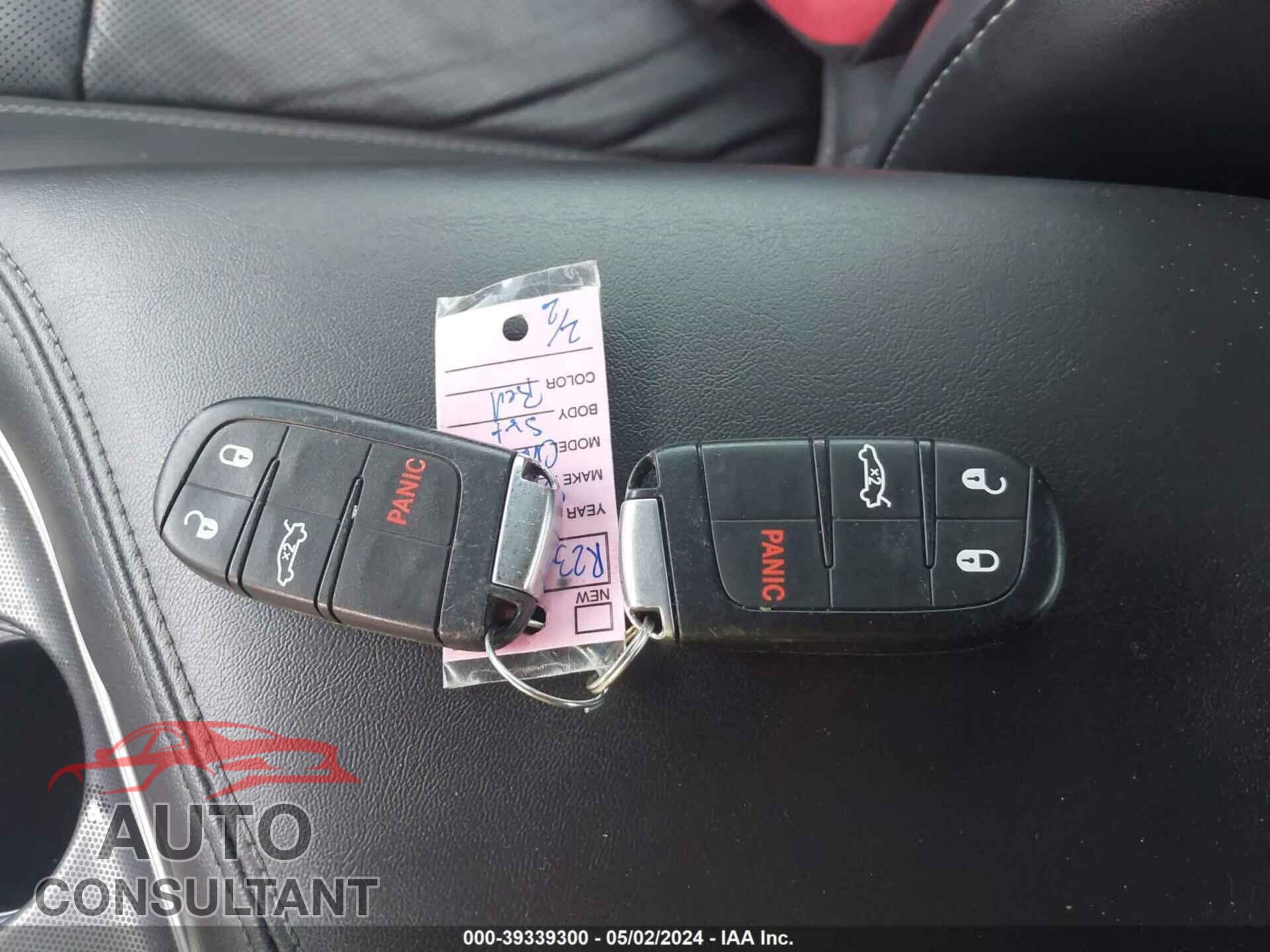 DODGE CHALLENGER 2017 - 2C3CDZAG4HH554901