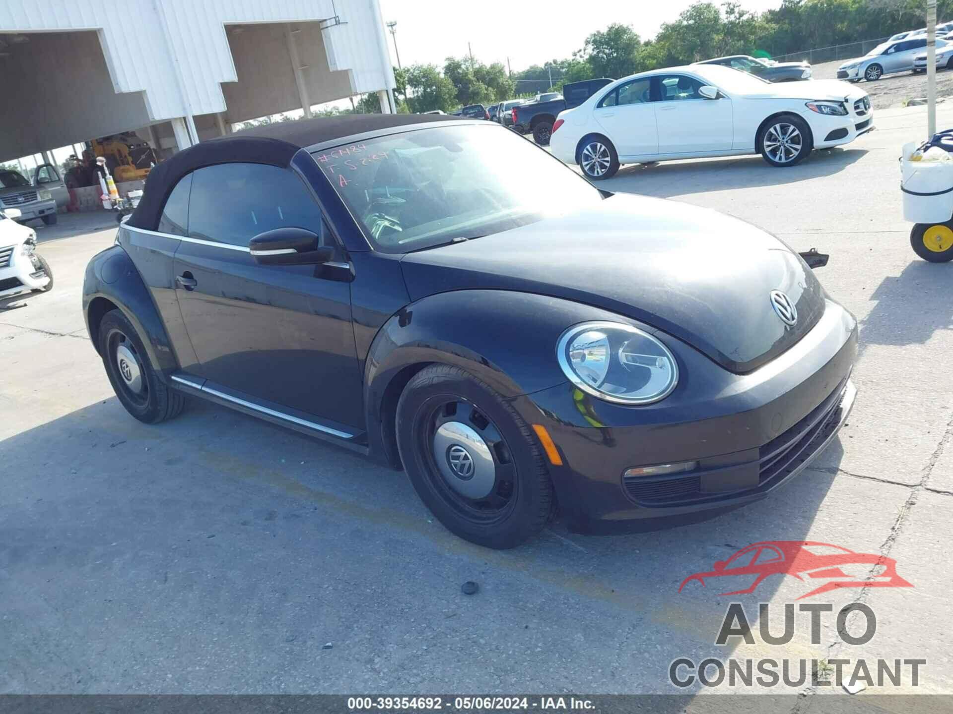VOLKSWAGEN BEETLE 2016 - 3VW507AT4GM809867
