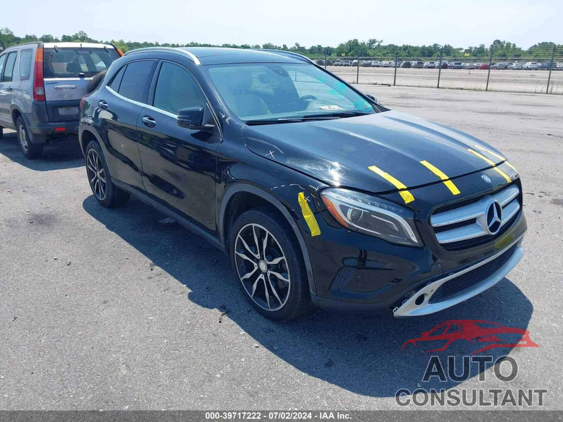 MERCEDES-BENZ GLA 250 2016 - WDCTG4EBXGJ232792