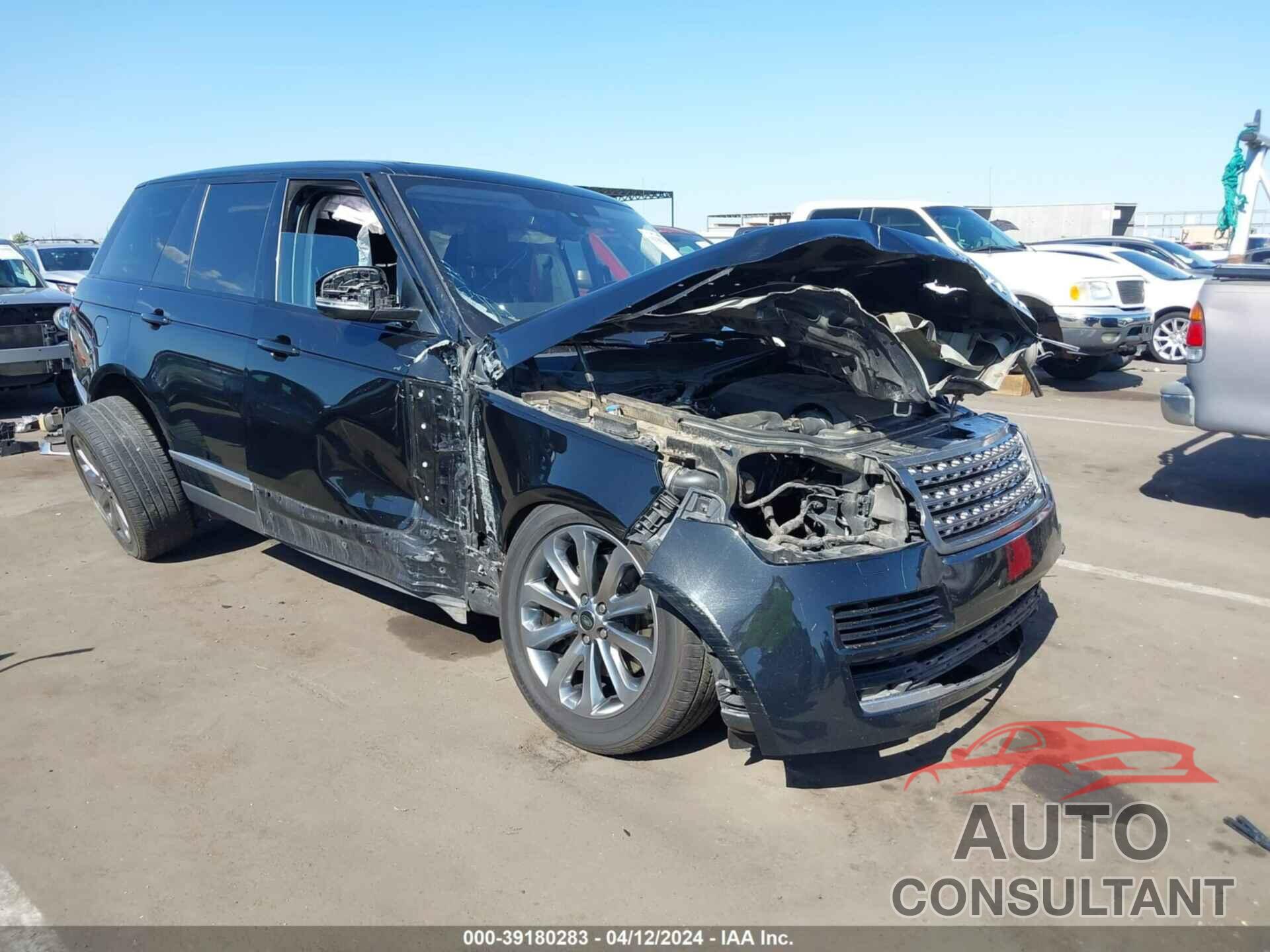 LAND ROVER RANGE ROVER 2016 - SALGR2PF7GA311674