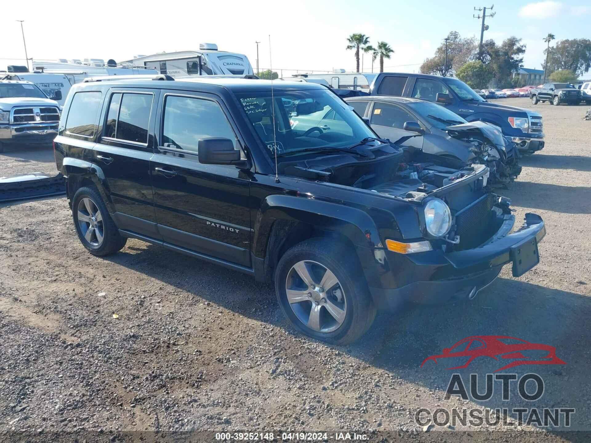 JEEP PATRIOT 2017 - 1C4NJRFB2HD135842