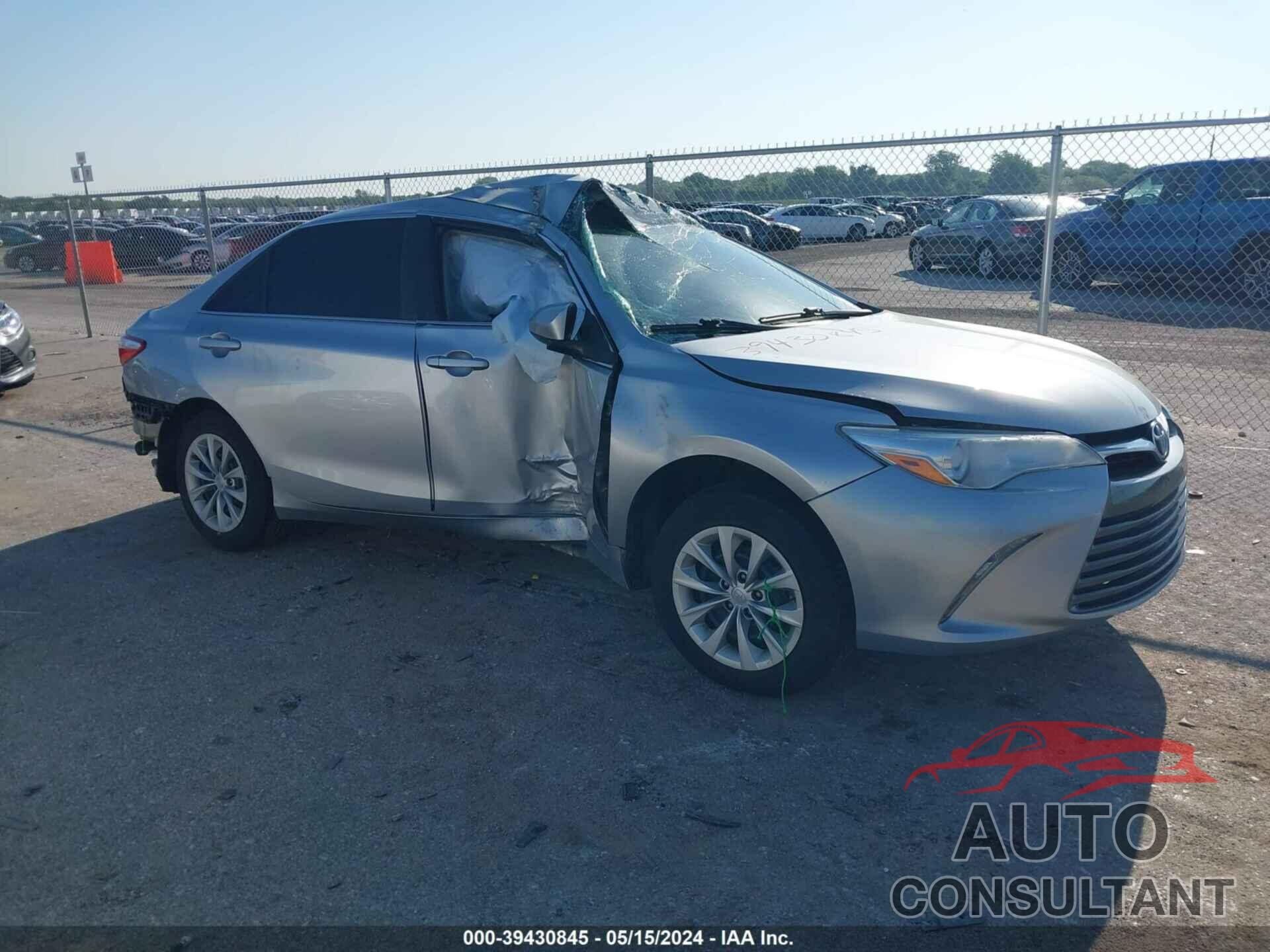 TOYOTA CAMRY 2017 - 4T1BF1FK6HU326195