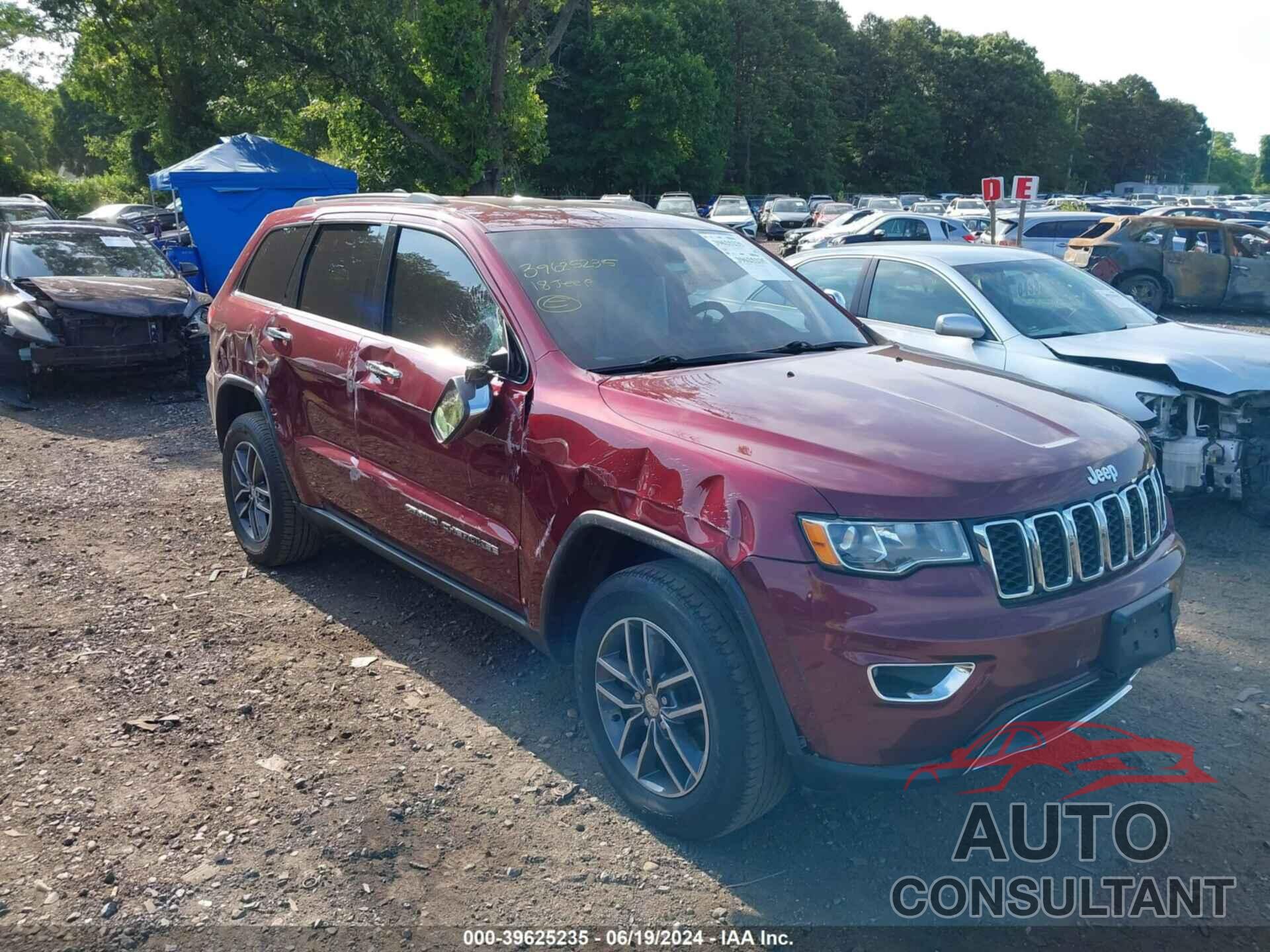 JEEP GRAND CHEROKEE 2018 - 1C4RJFBG1JC166559