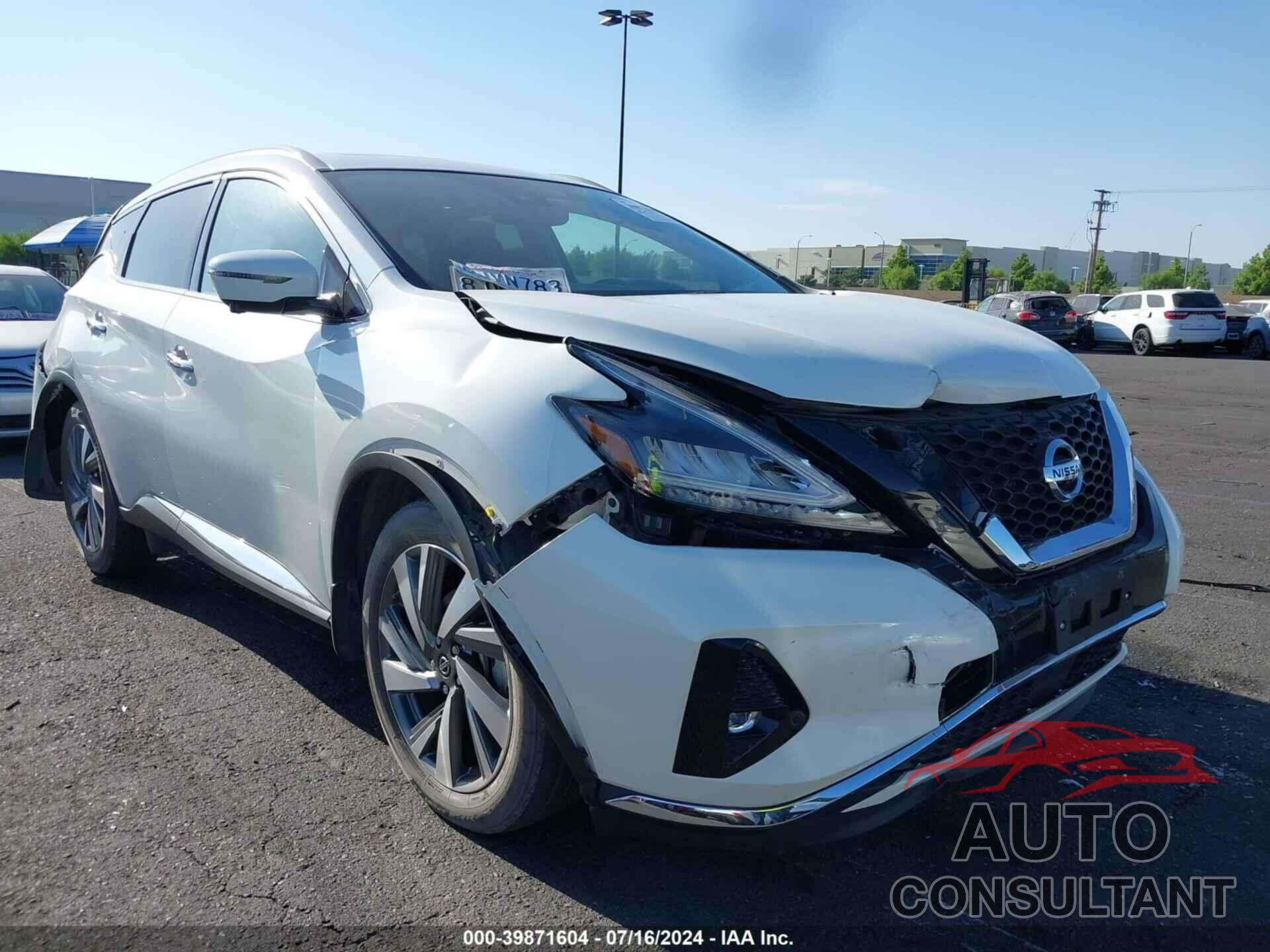 NISSAN MURANO 2019 - 5N1AZ2MS4KN113243