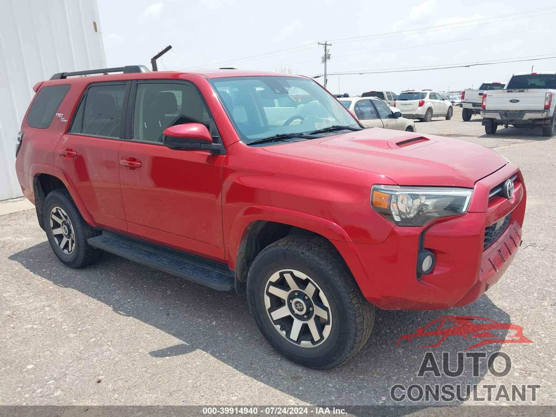 TOYOTA 4RUNNER 2020 - JTEBU5JR7L5782968