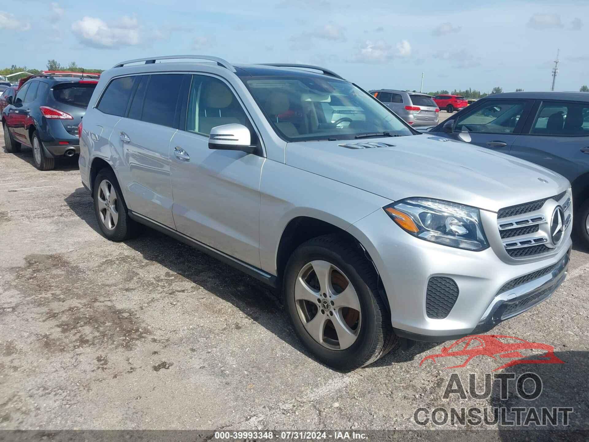 MERCEDES-BENZ GLS 450 2017 - 4JGDF6EE9HA973399