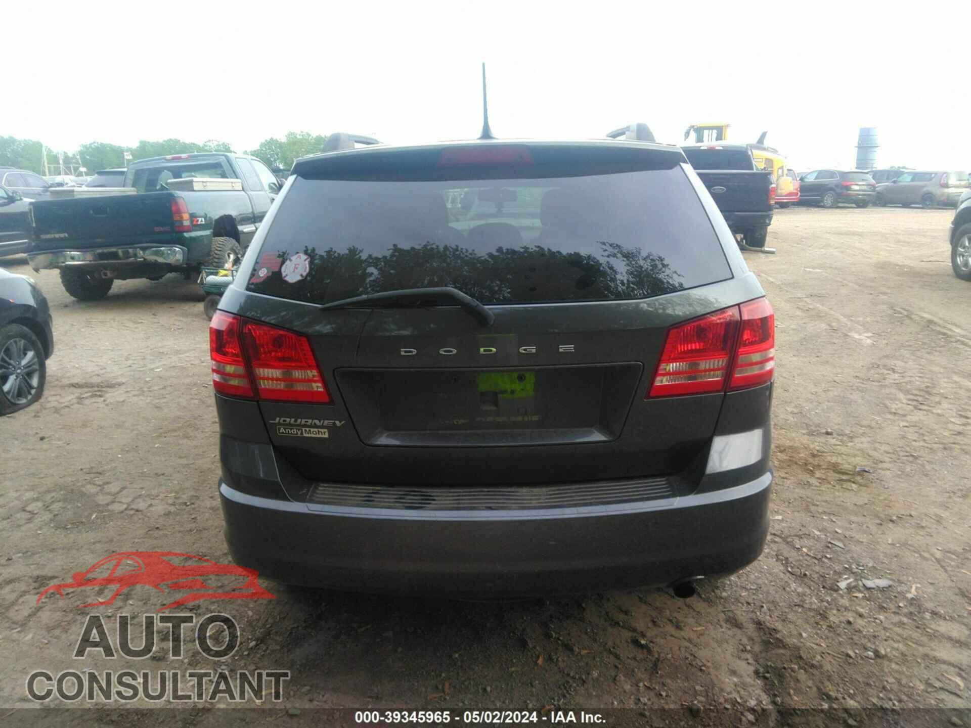 DODGE JOURNEY 2017 - 3C4PDCAB7HT662287