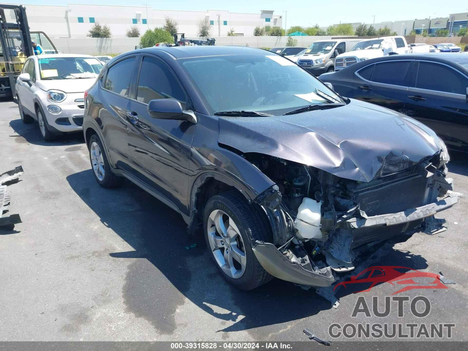 HONDA HR-V 2017 - 3CZRU5H36HM712104