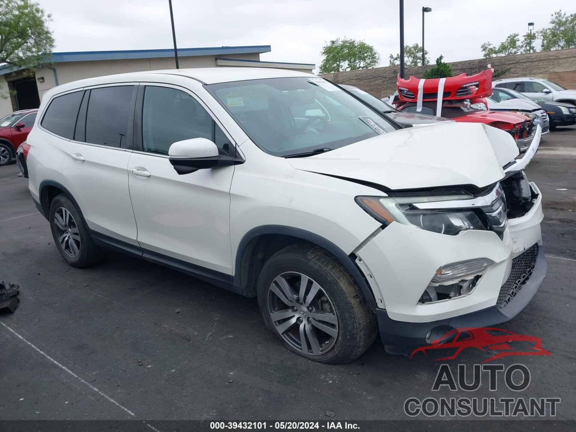 HONDA PILOT 2018 - 5FNYF5H38JB018939