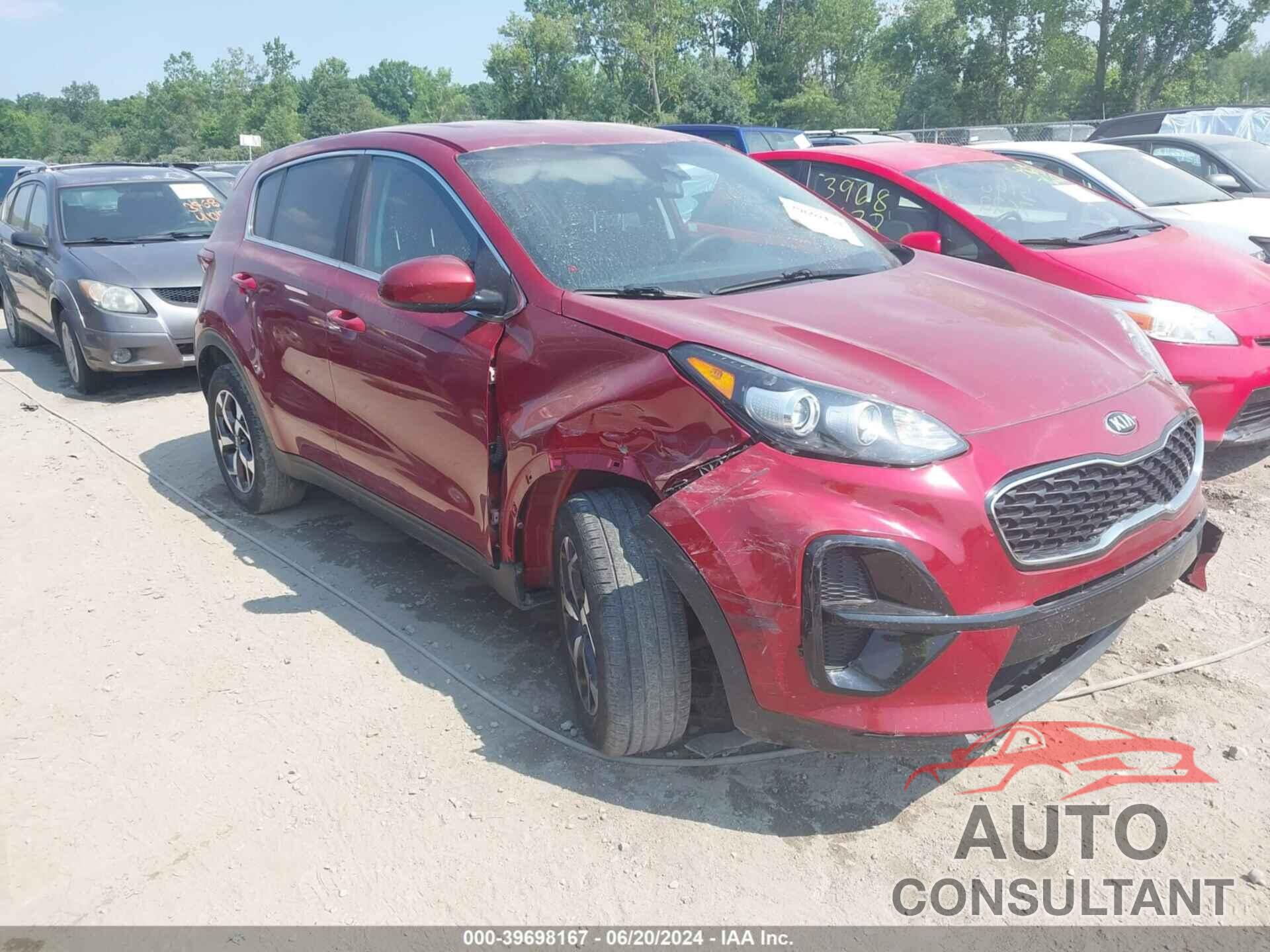 KIA SPORTAGE 2020 - KNDPM3AC1L7629436