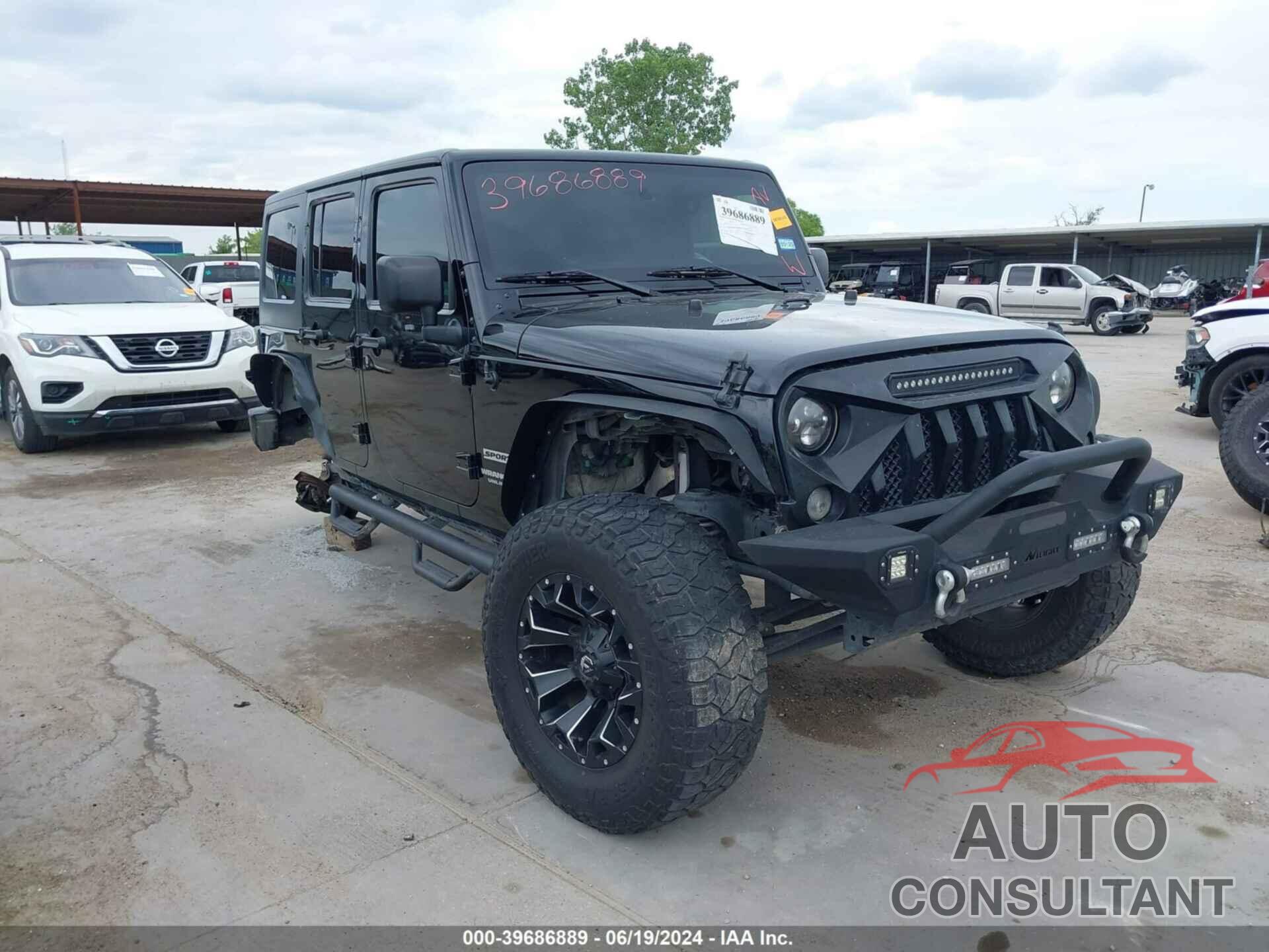 JEEP WRANGLER UNLIMITED 2016 - 1C4HJWDG5GL196584