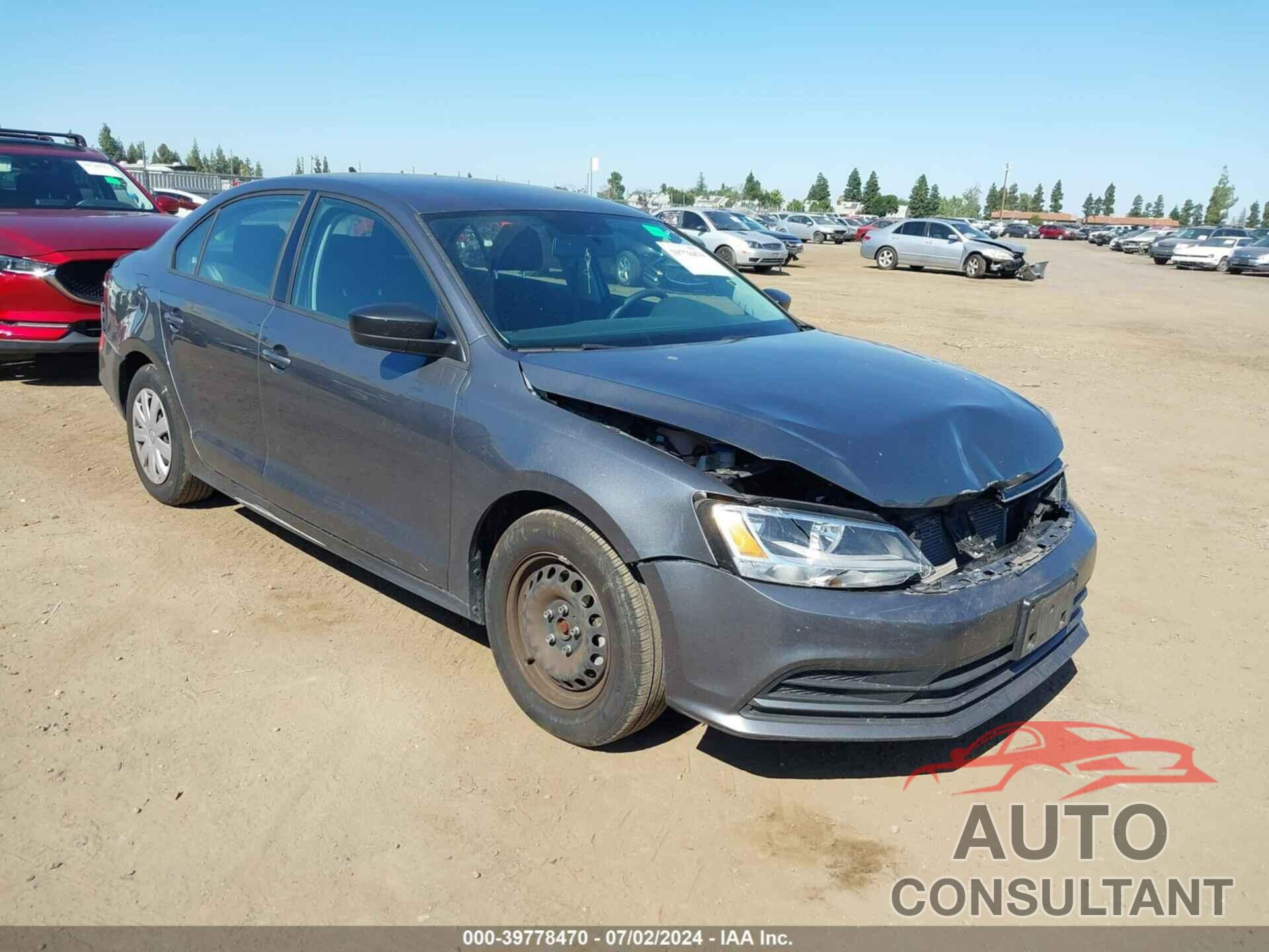 VOLKSWAGEN JETTA 2016 - 3VW267AJ7GM374326