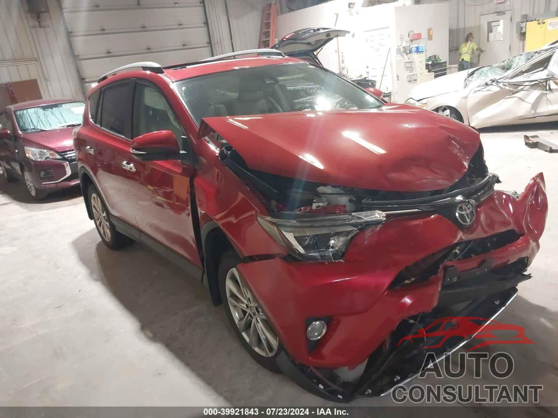 TOYOTA RAV4 2017 - 2T3DFREV2HW581100