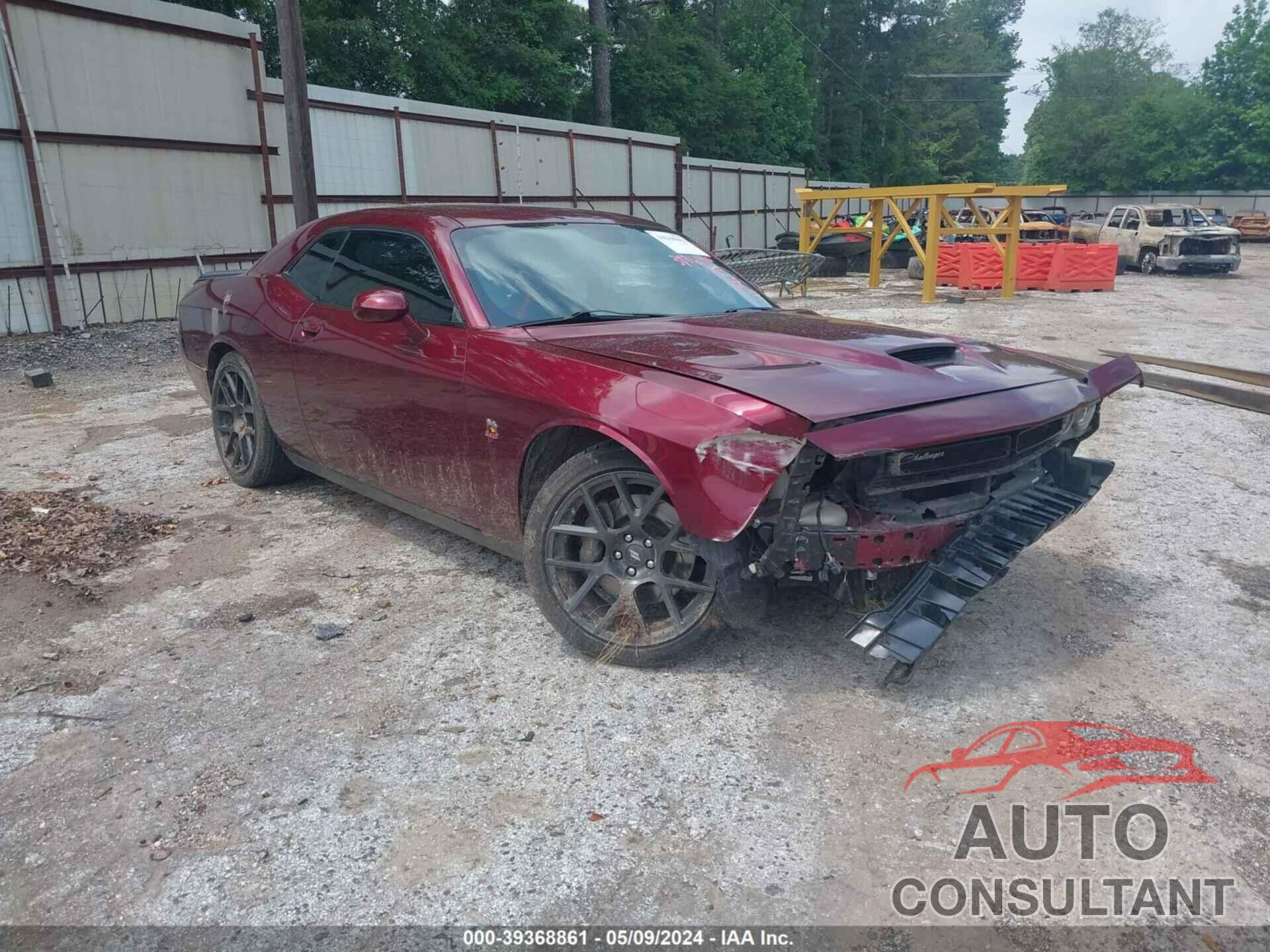 DODGE CHALLENGER 2019 - 2C3CDZFJ9KH687858