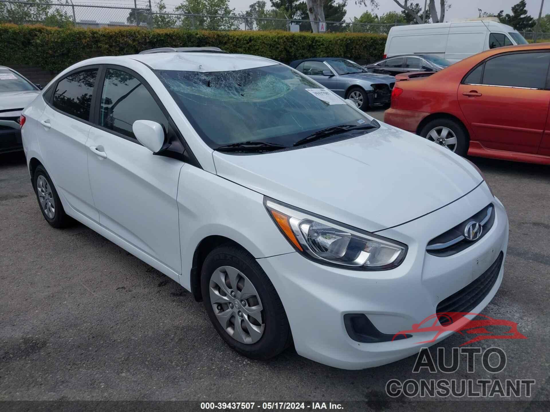 HYUNDAI ACCENT 2017 - KMHCT4AE7HU265388