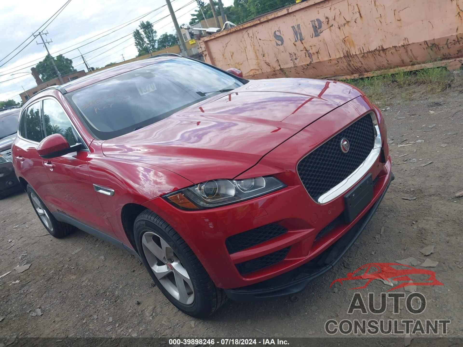 JAGUAR F-PACE 2019 - SADCJ2FX8KA354179