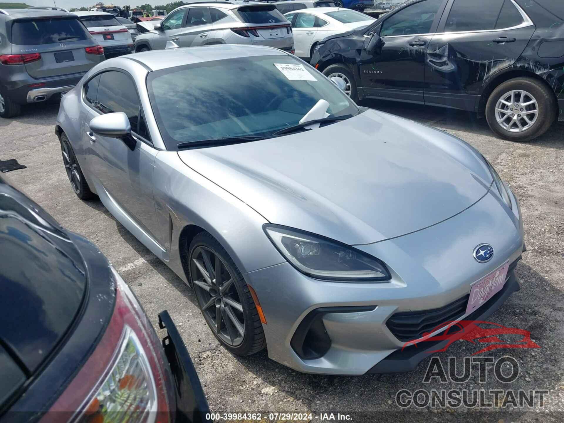 SUBARU BRZ 2022 - JF1ZDBF11N8700468