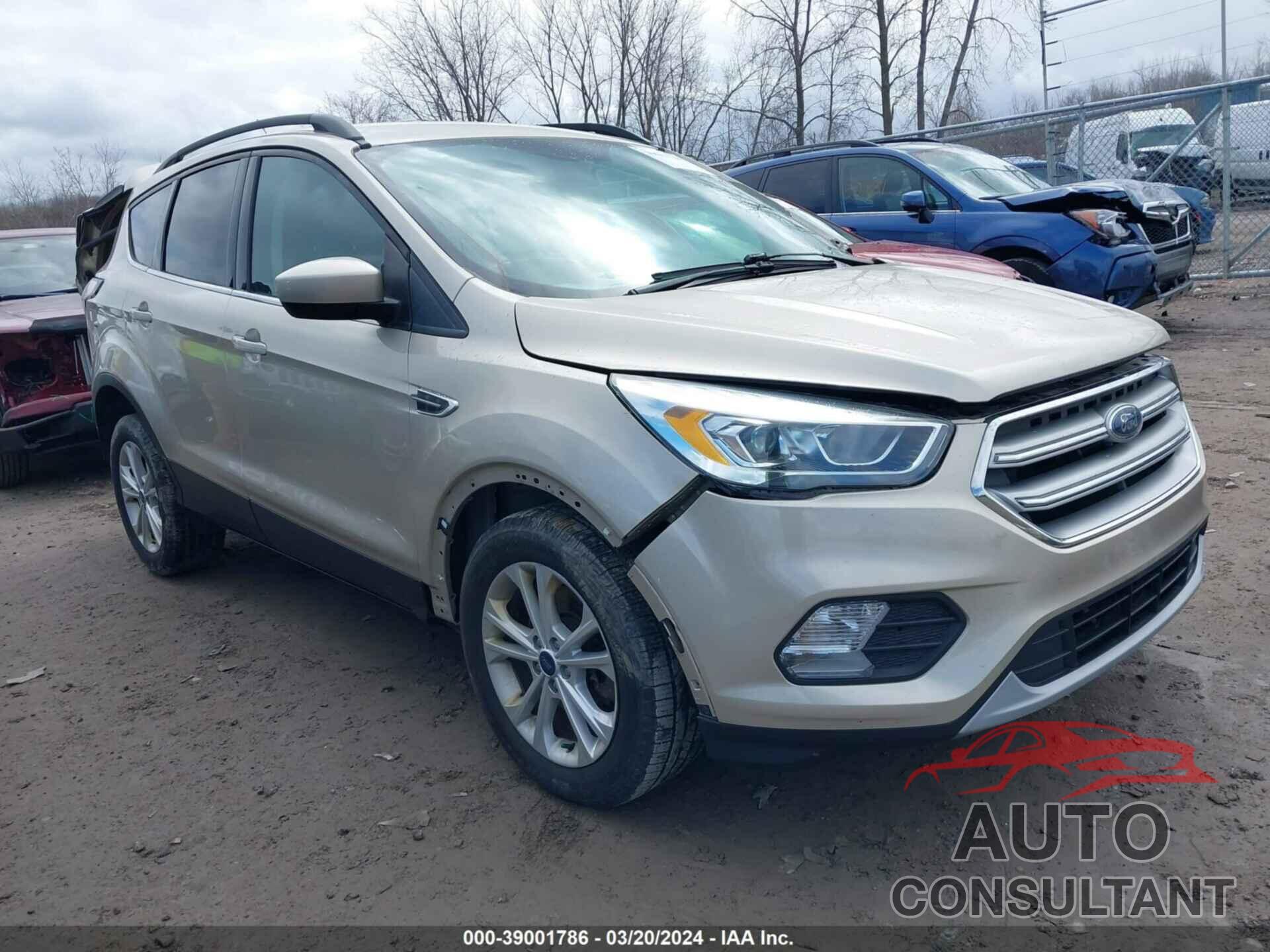 FORD ESCAPE 2017 - 1FMCU9GD4HUD19030