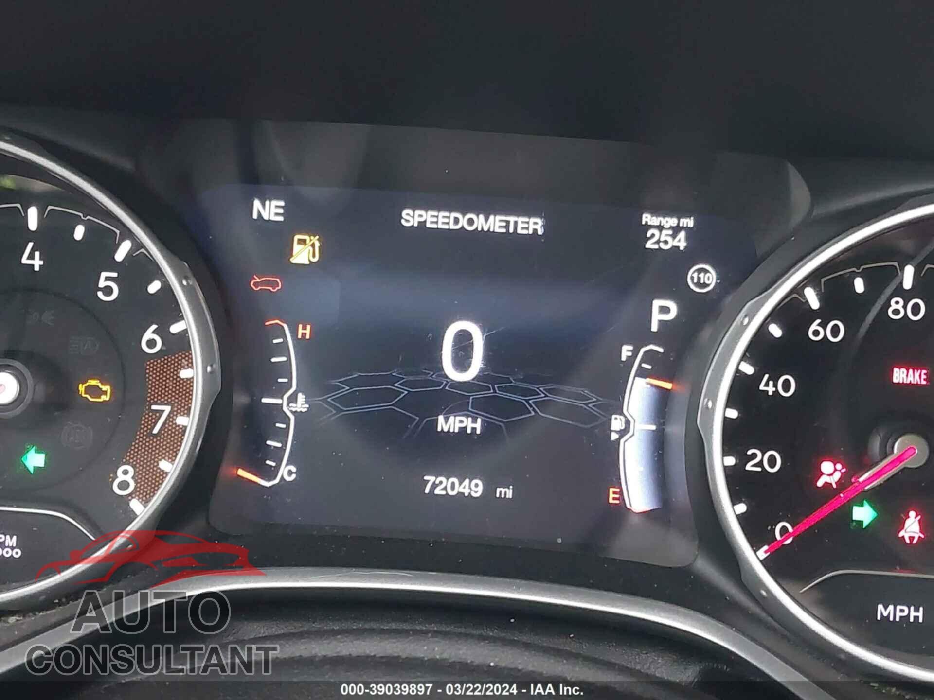 JEEP COMPASS 2019 - 3C4NJDCB8KT780570
