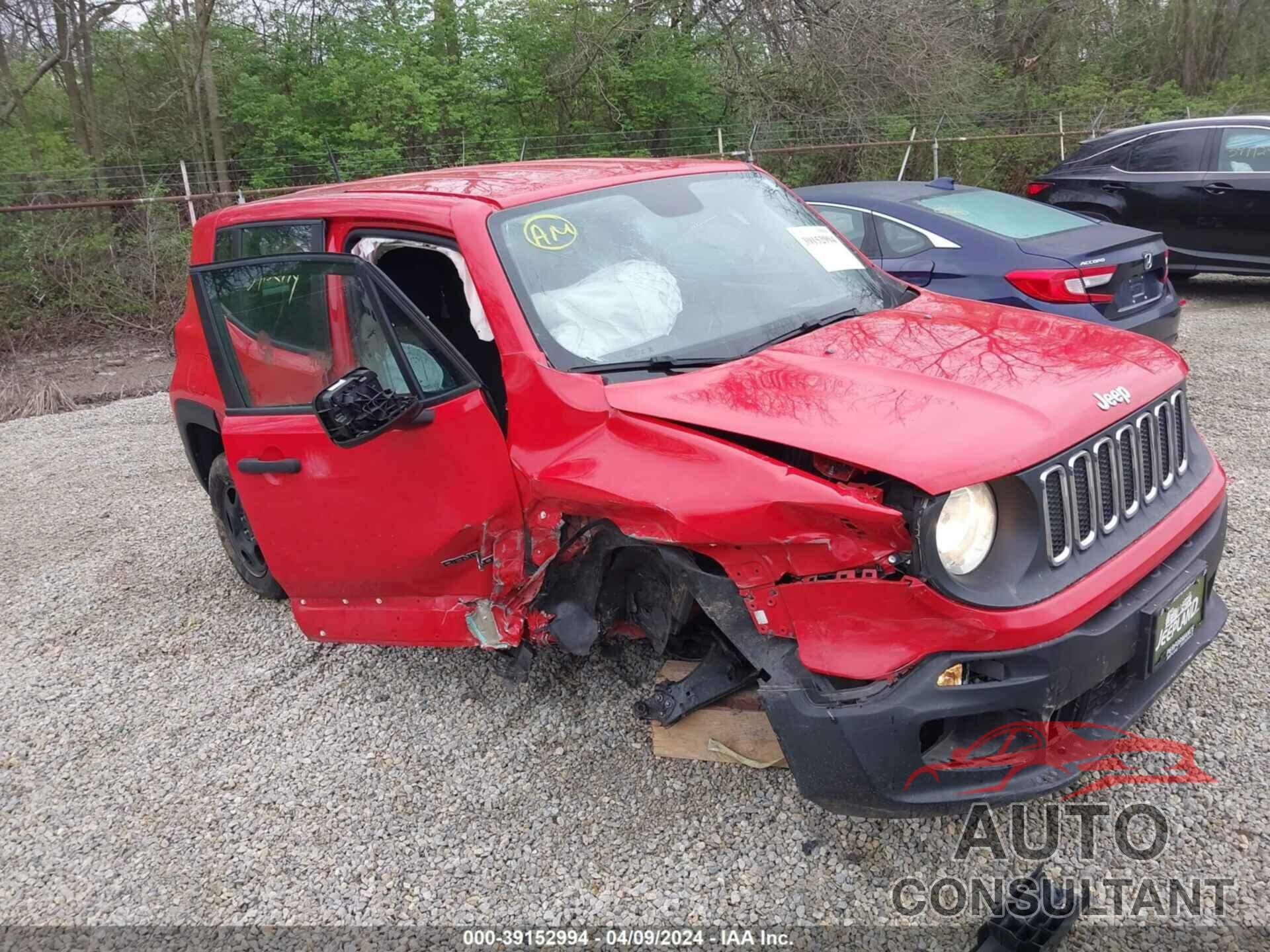 JEEP RENEGADE 2018 - ZACCJBAB7JPH62176