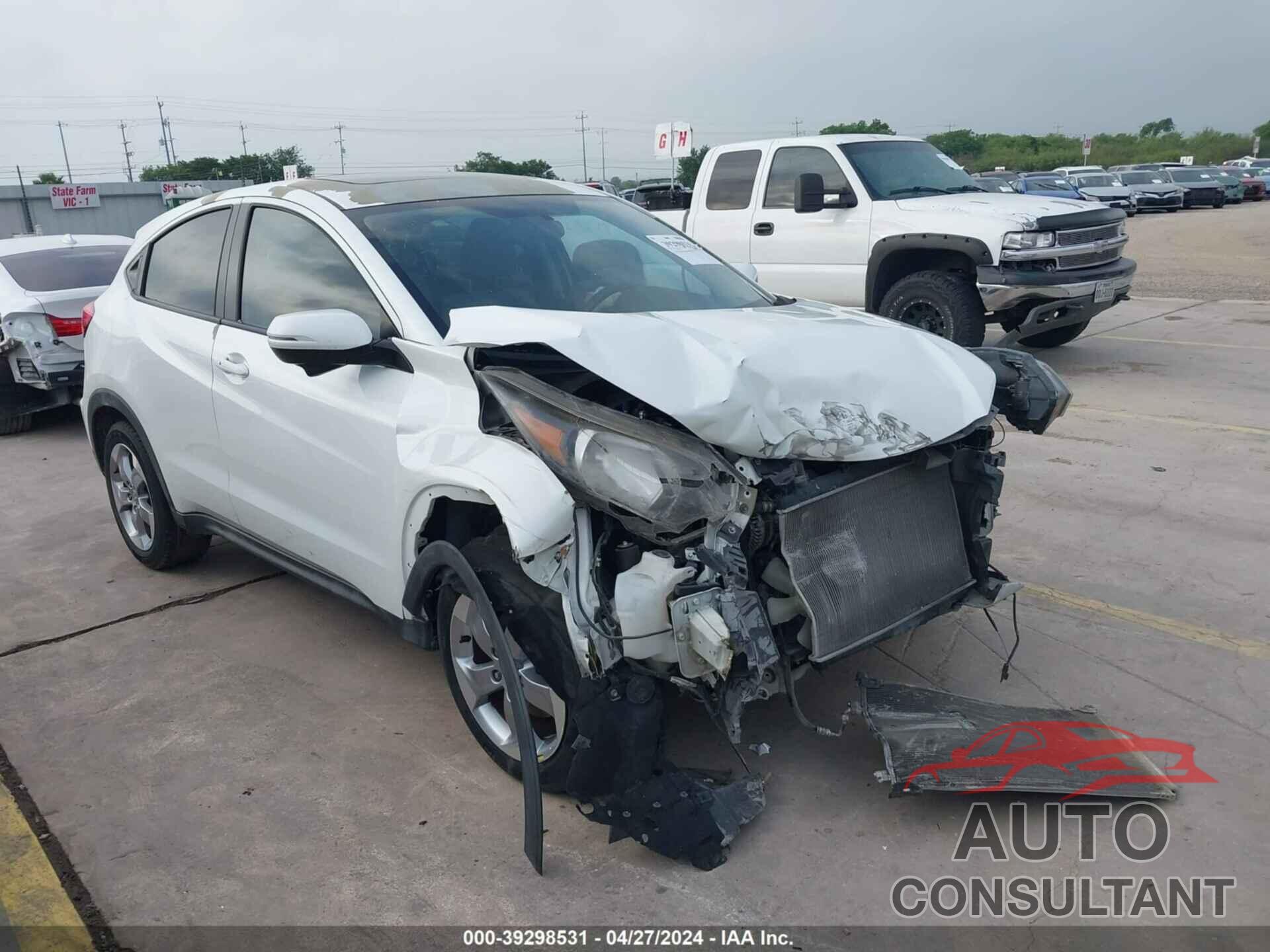 HONDA HR-V 2017 - 3CZRU5H52HM727085