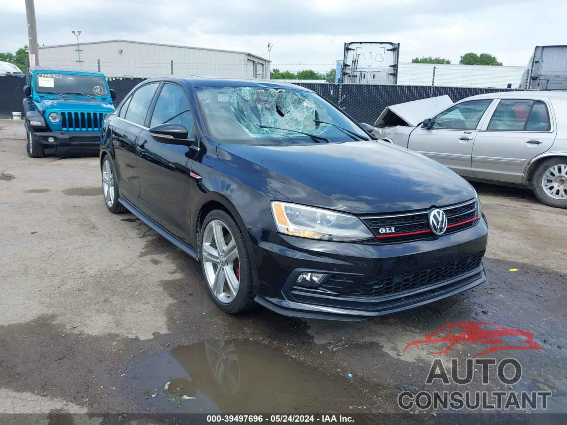 VOLKSWAGEN JETTA 2016 - 3VW4S7AJ7GM399909