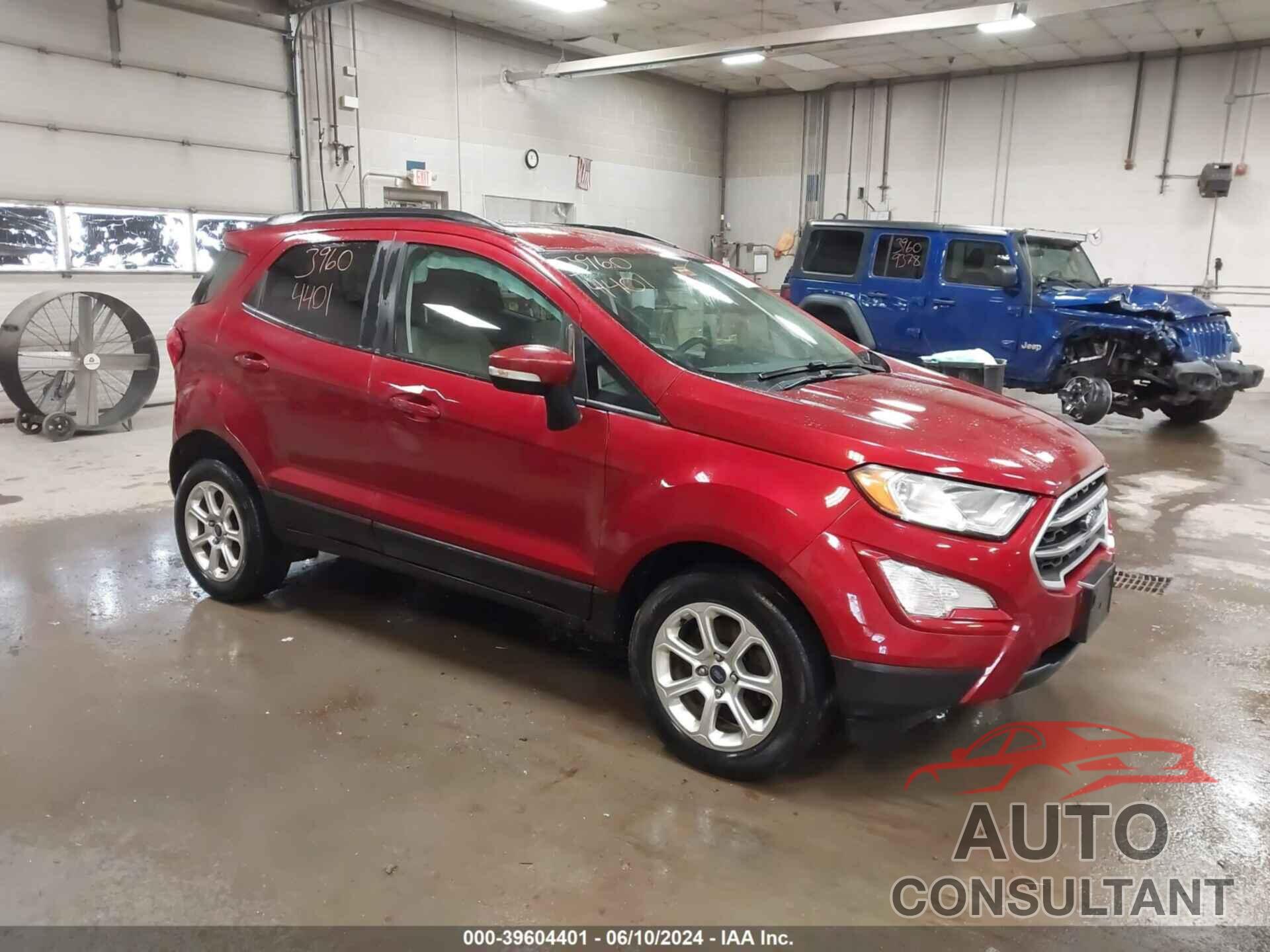 FORD ECOSPORT 2018 - MAJ6P1UL3JC185652