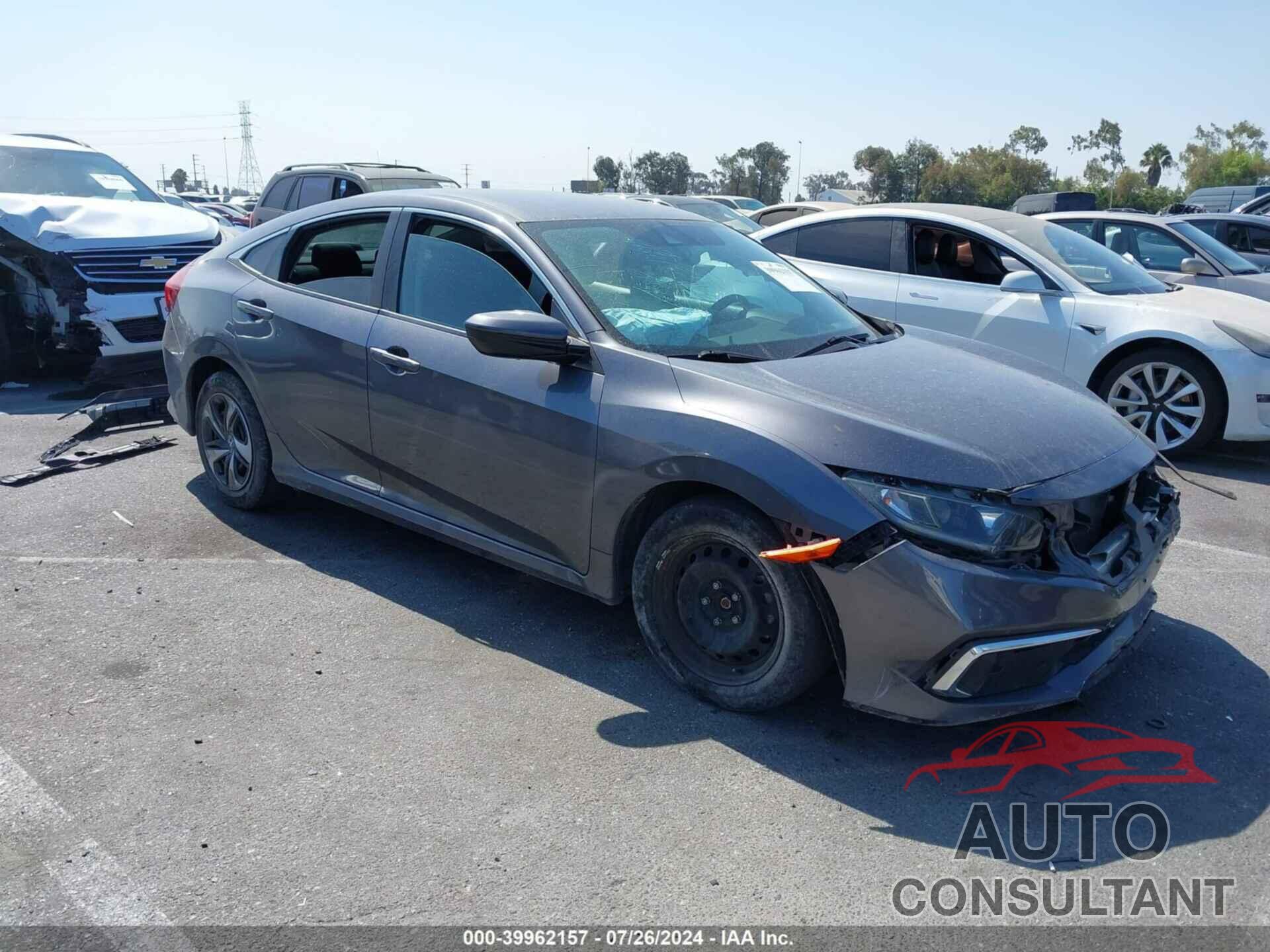 HONDA CIVIC 2019 - 2HGFC2F63KH584872