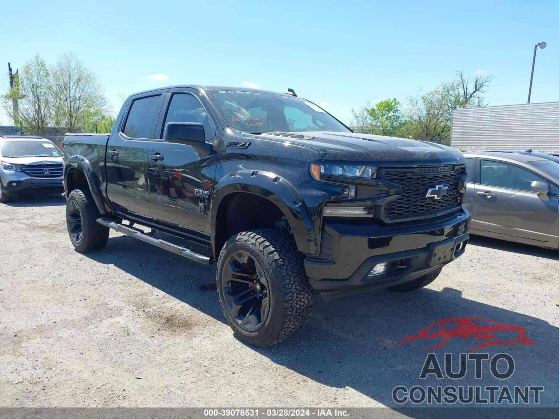CHEVROLET SILVERADO 1500 2021 - 3GCUYEEL5MG435141