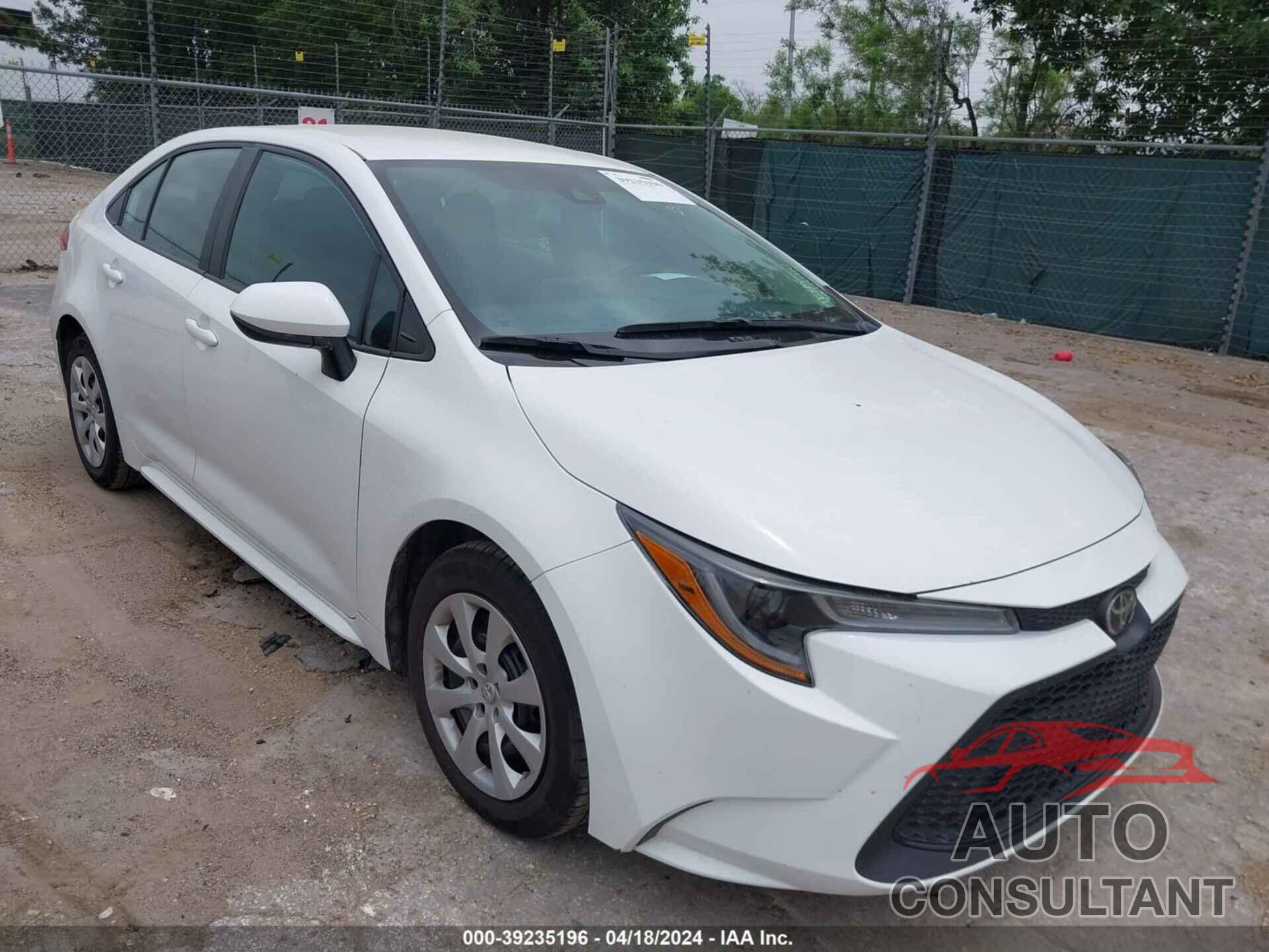 TOYOTA COROLLA 2022 - 5YFEPMAE4NP312158