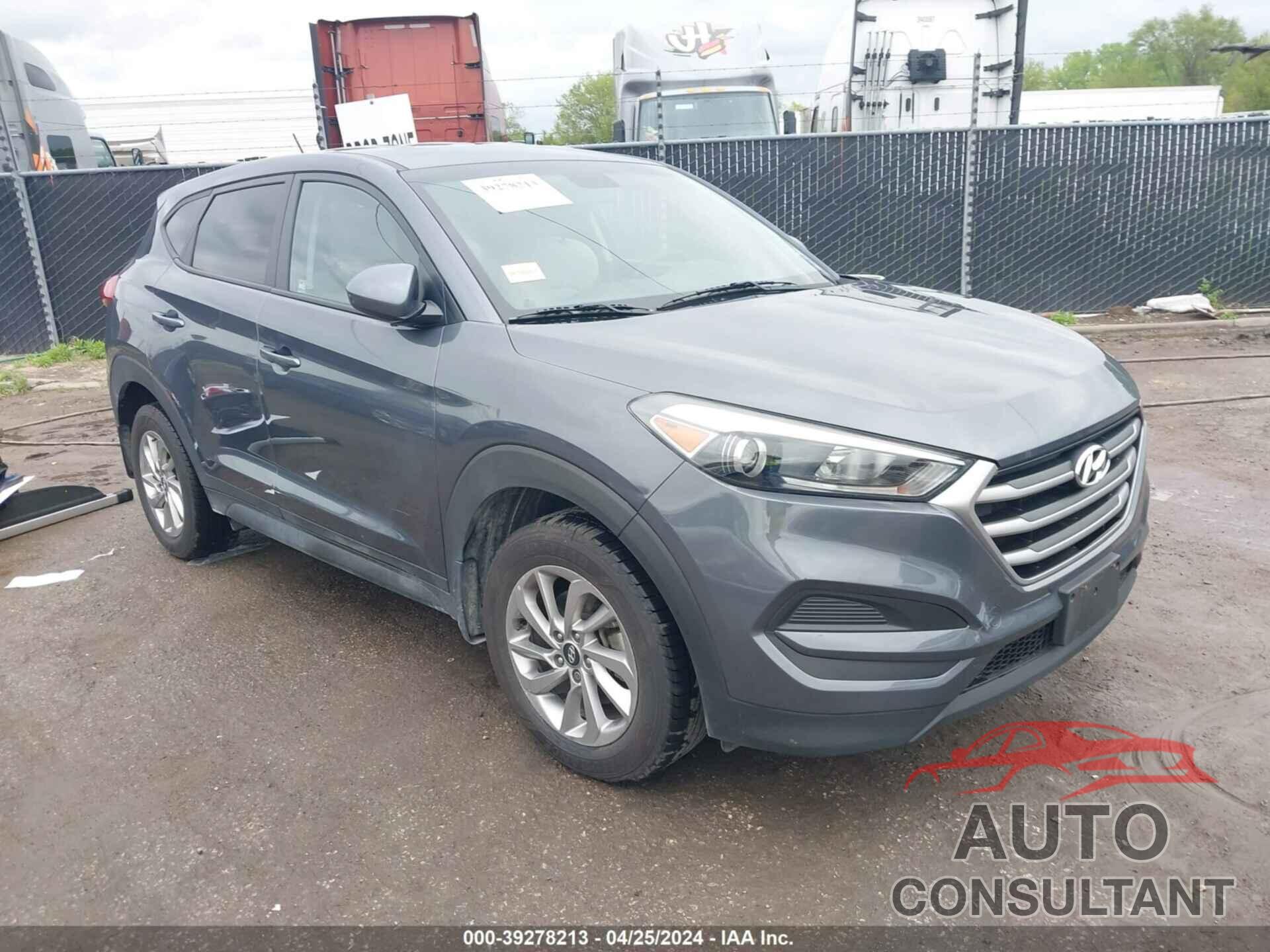 HYUNDAI TUCSON 2018 - KM8J2CA41JU607452