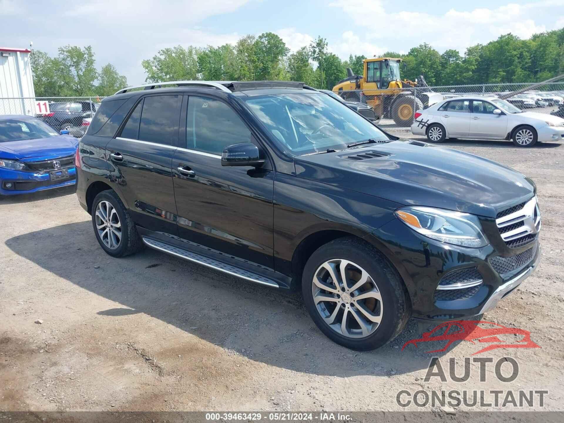 MERCEDES-BENZ GLE 350 2016 - 4JGDA5HB9GA632965