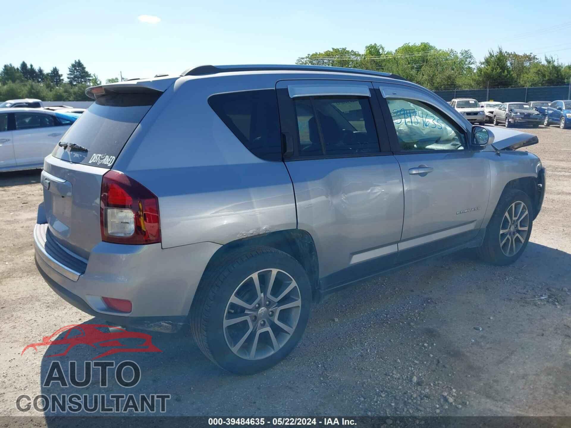 JEEP COMPASS 2017 - 1C4NJCEA9HD155981