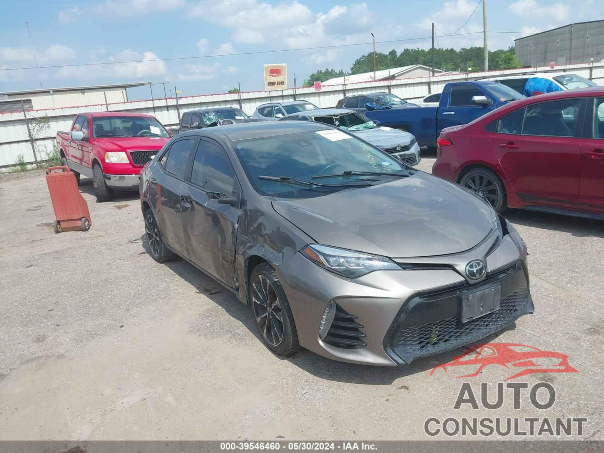 TOYOTA COROLLA 2019 - 5YFBURHE5KP858297