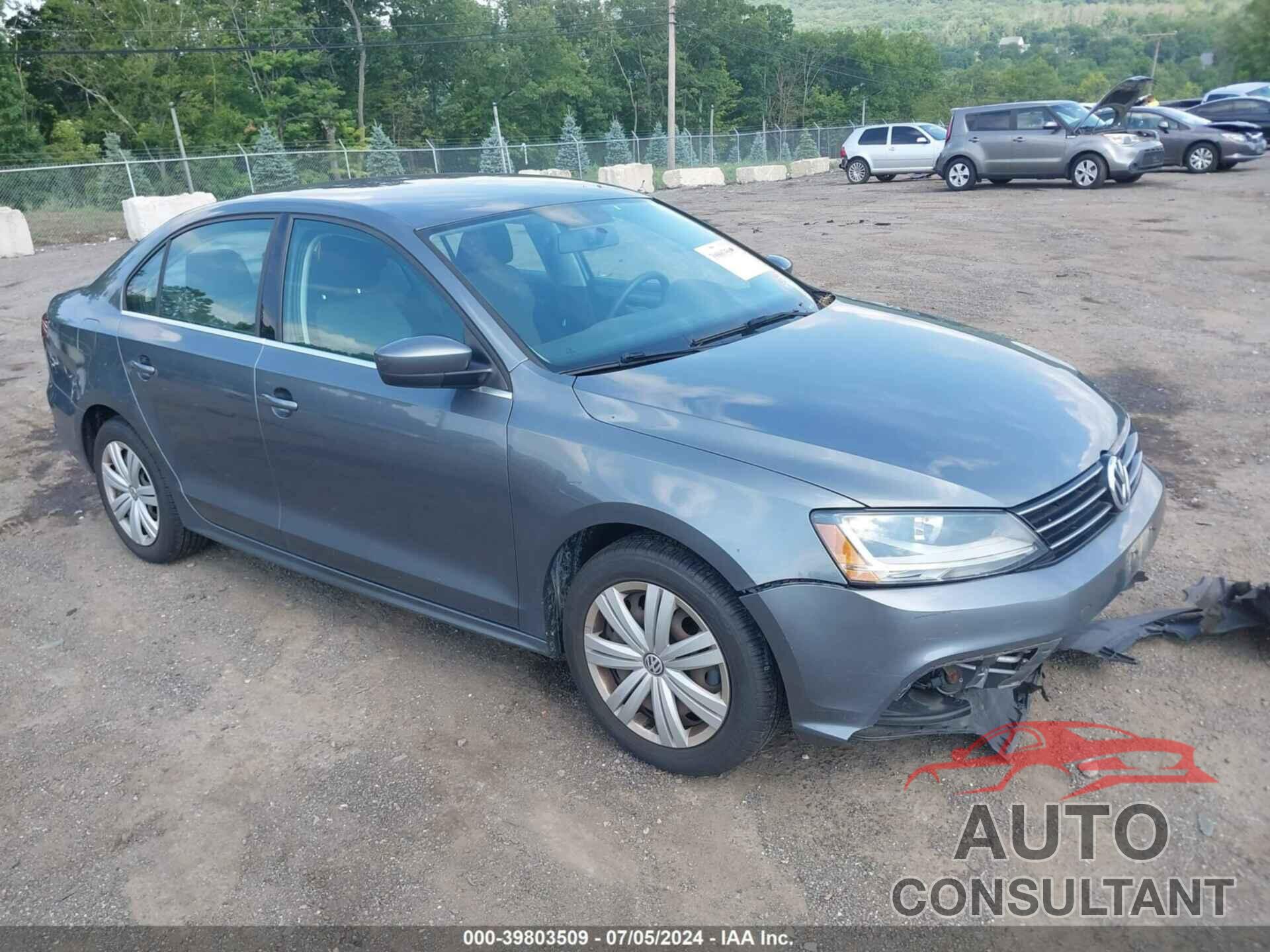 VOLKSWAGEN JETTA 2017 - 3VW2B7AJ1HM395315