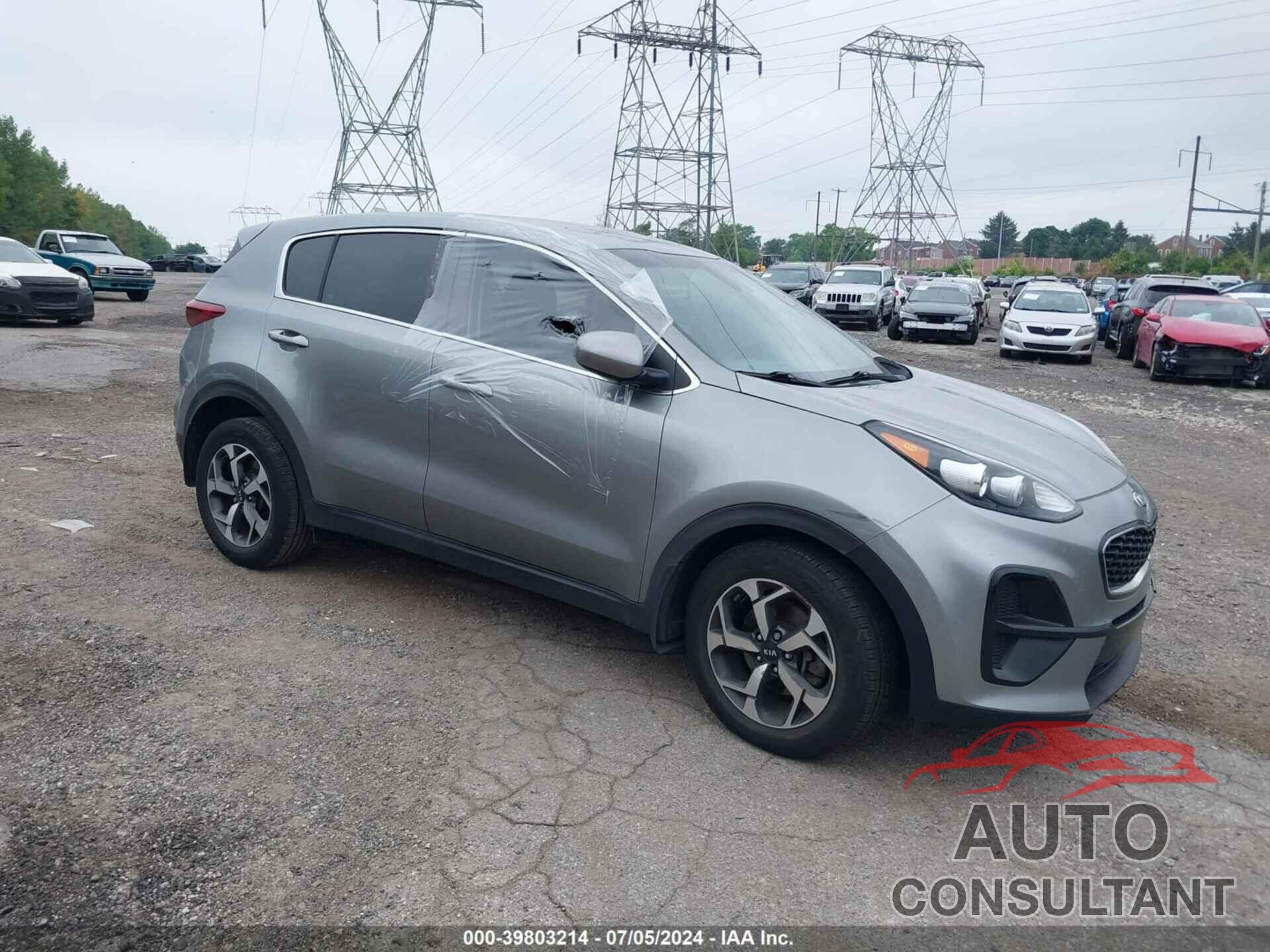 KIA SPORTAGE 2020 - KNDPM3AC2L7801022