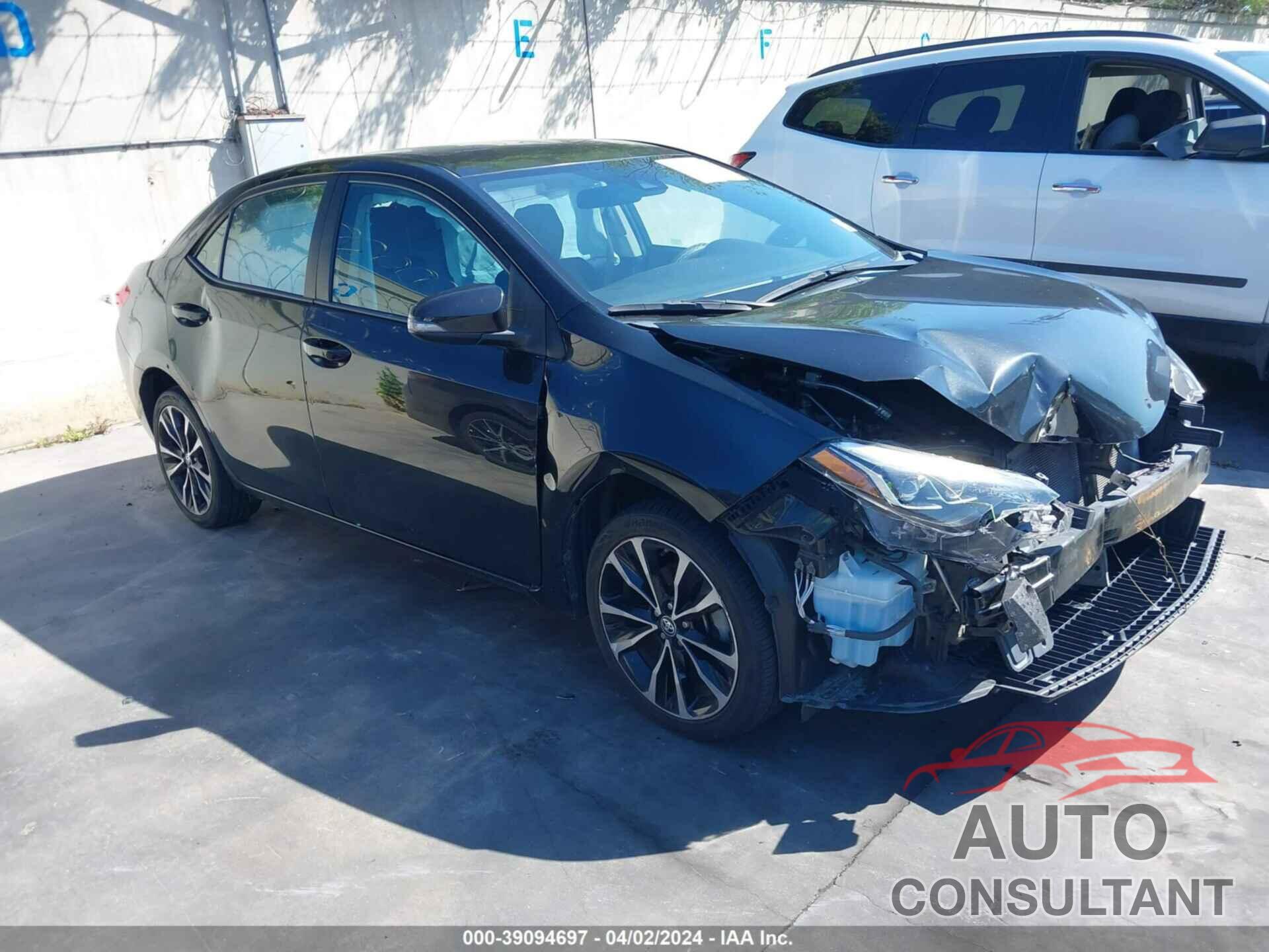 TOYOTA COROLLA 2018 - 5YFBURHEXJP847259