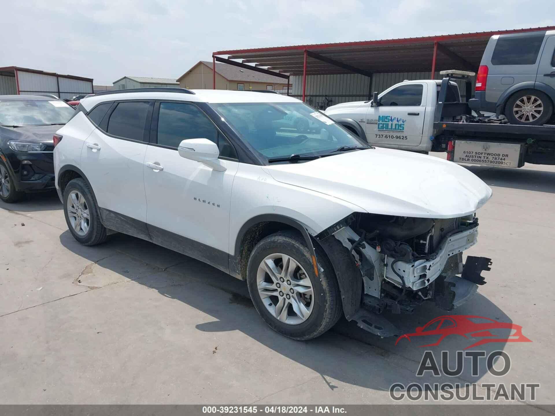 CHEVROLET BLAZER 2019 - 3GNKBBRA8KS662857