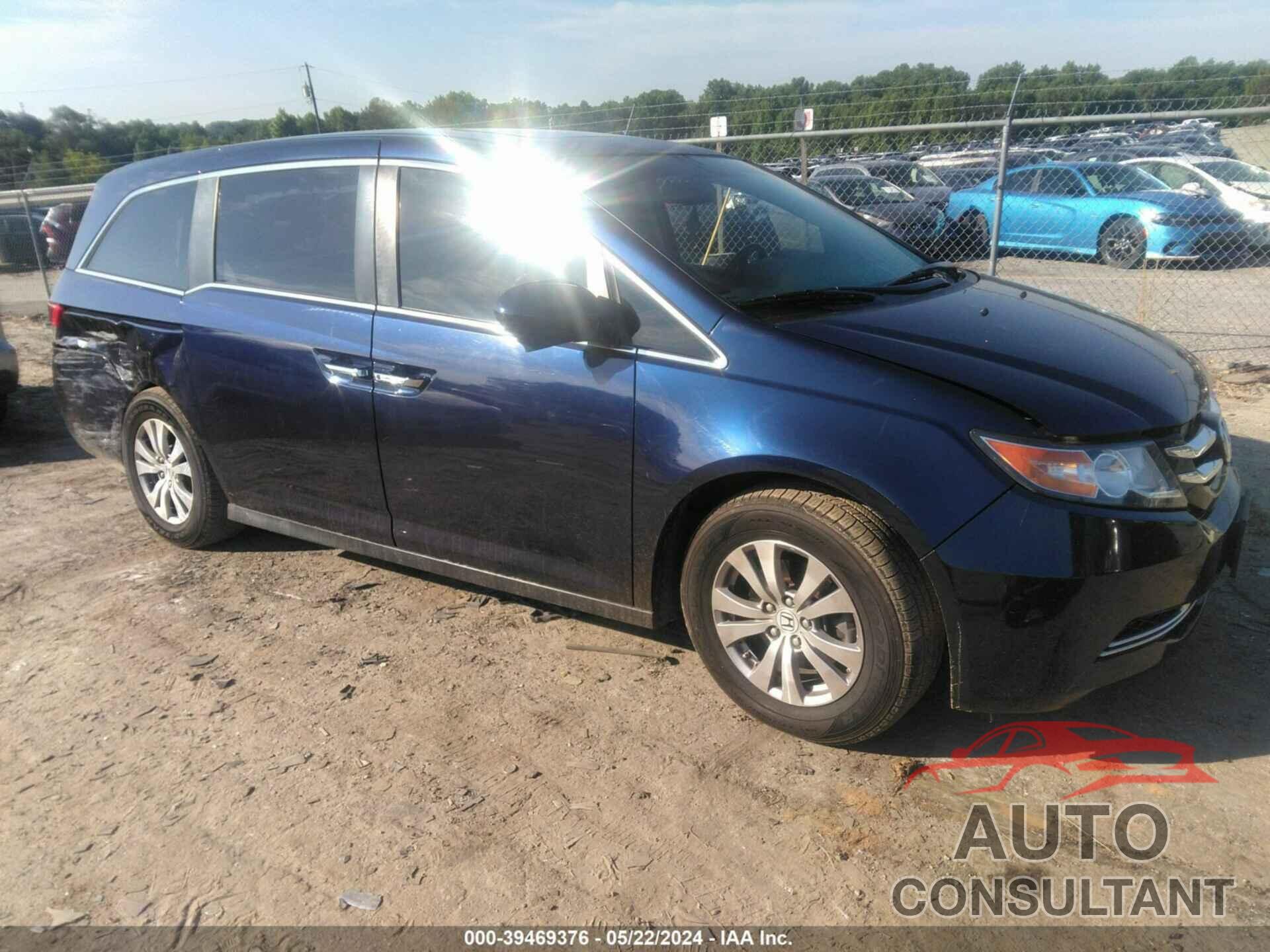 HONDA ODYSSEY 2017 - 5FNRL5H64HB025243