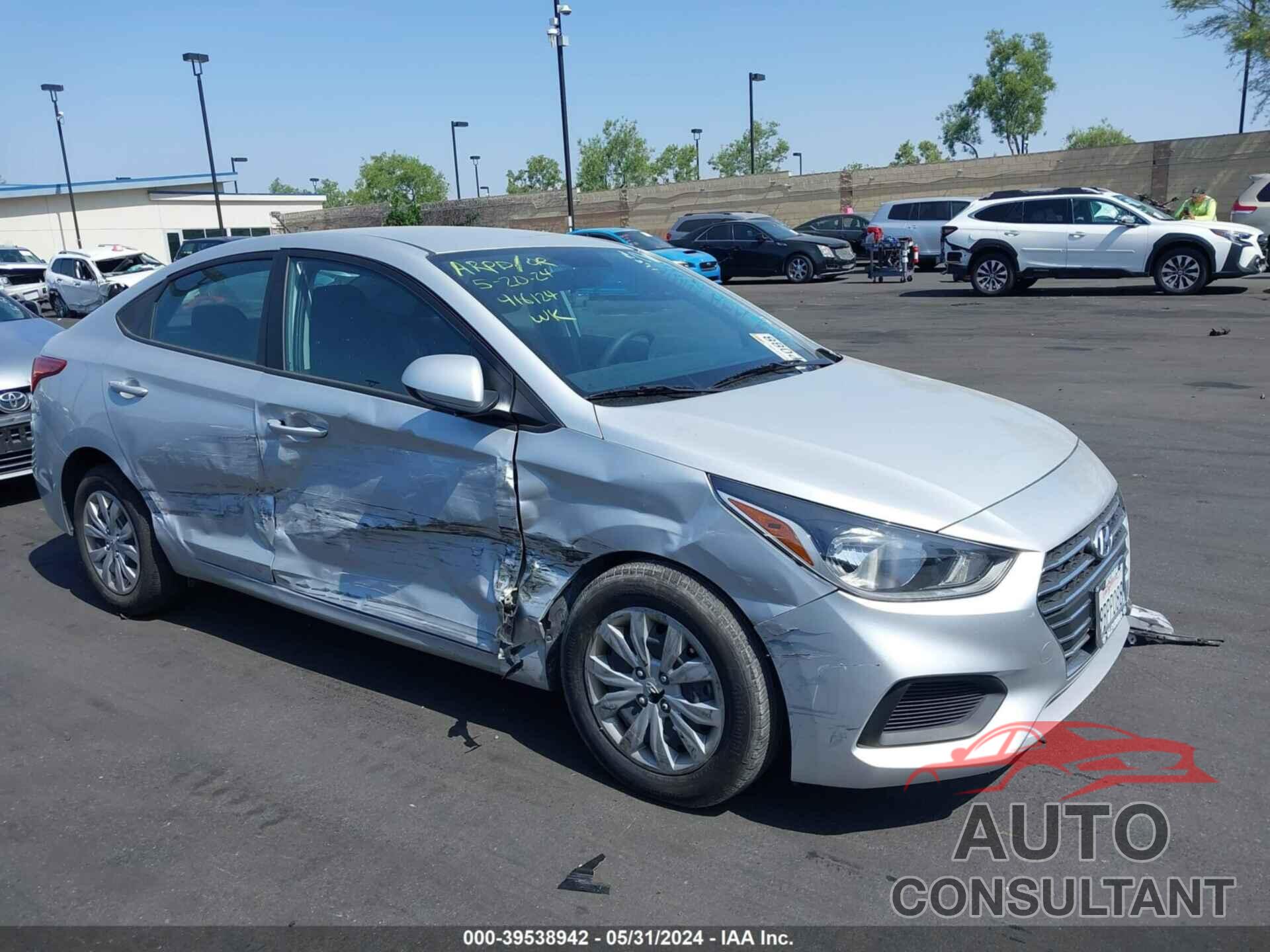 HYUNDAI ACCENT 2022 - 3KPC24A68NE171451