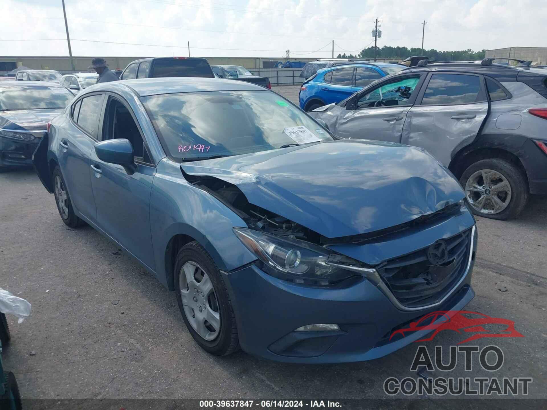 MAZDA MAZDA3 2016 - 3MZBM1T7XGM319289