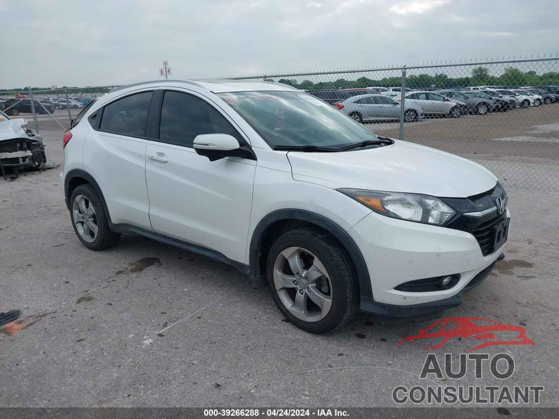 HONDA HR-V 2016 - 3CZRU5H76GM727686