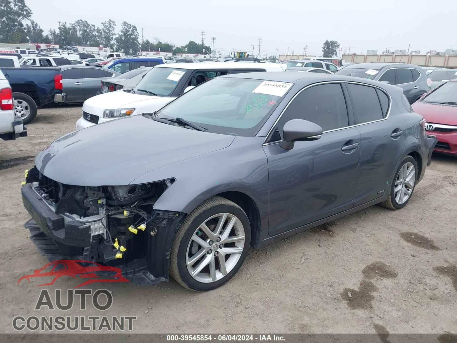 LEXUS CT 2016 - JTHKD5BH3G2272164