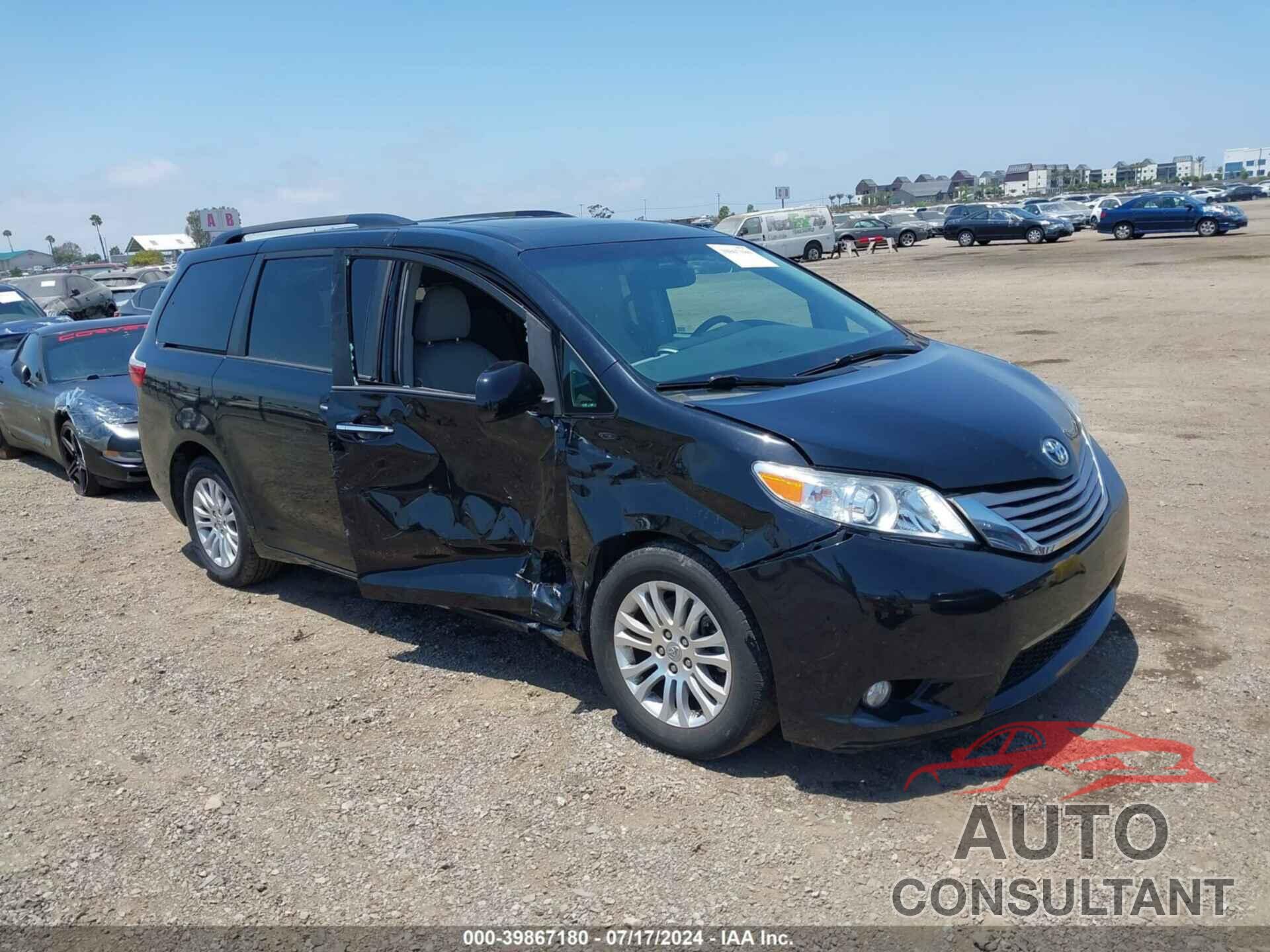 TOYOTA SIENNA 2017 - 5TDYZ3DC4HS835462