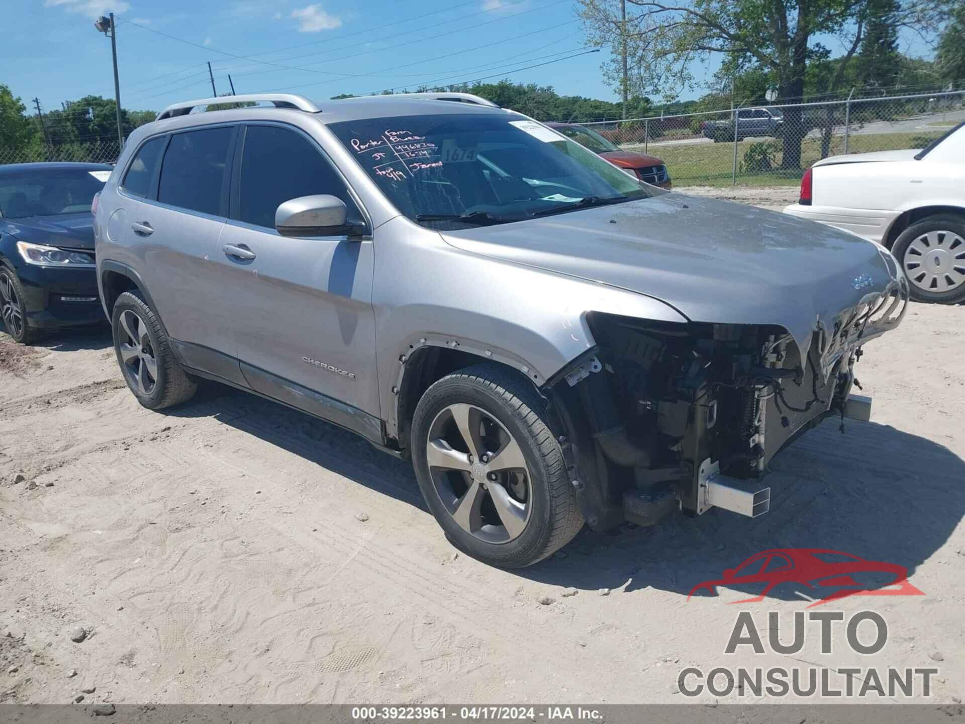 JEEP CHEROKEE 2019 - 1C4PJLDN5KD249943